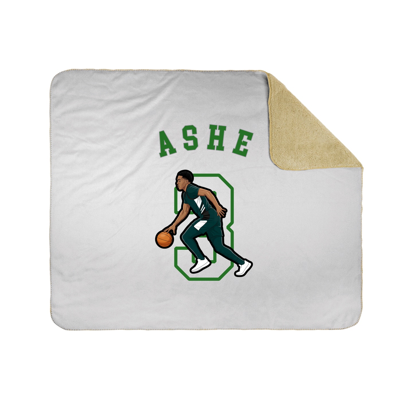 Throw Blanket — Shirsey Arch in White