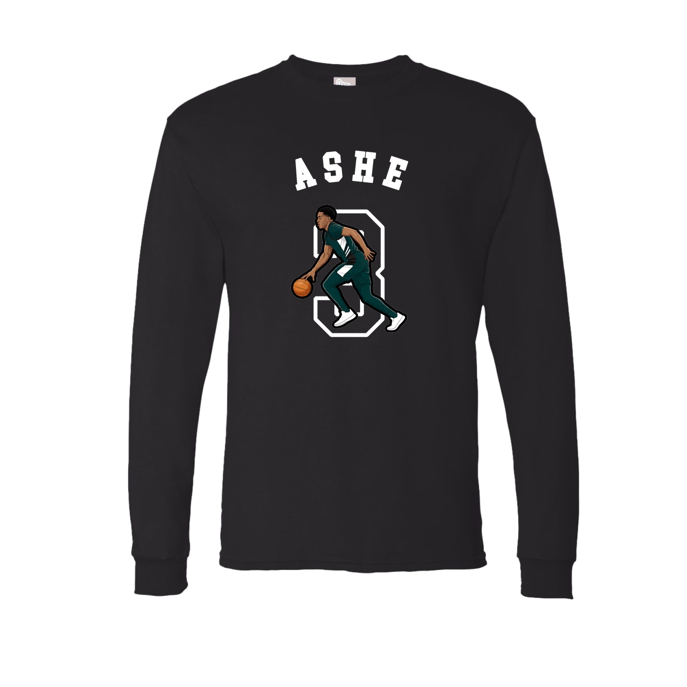 Long Sleeve Tee — Shirsey Arch in Black