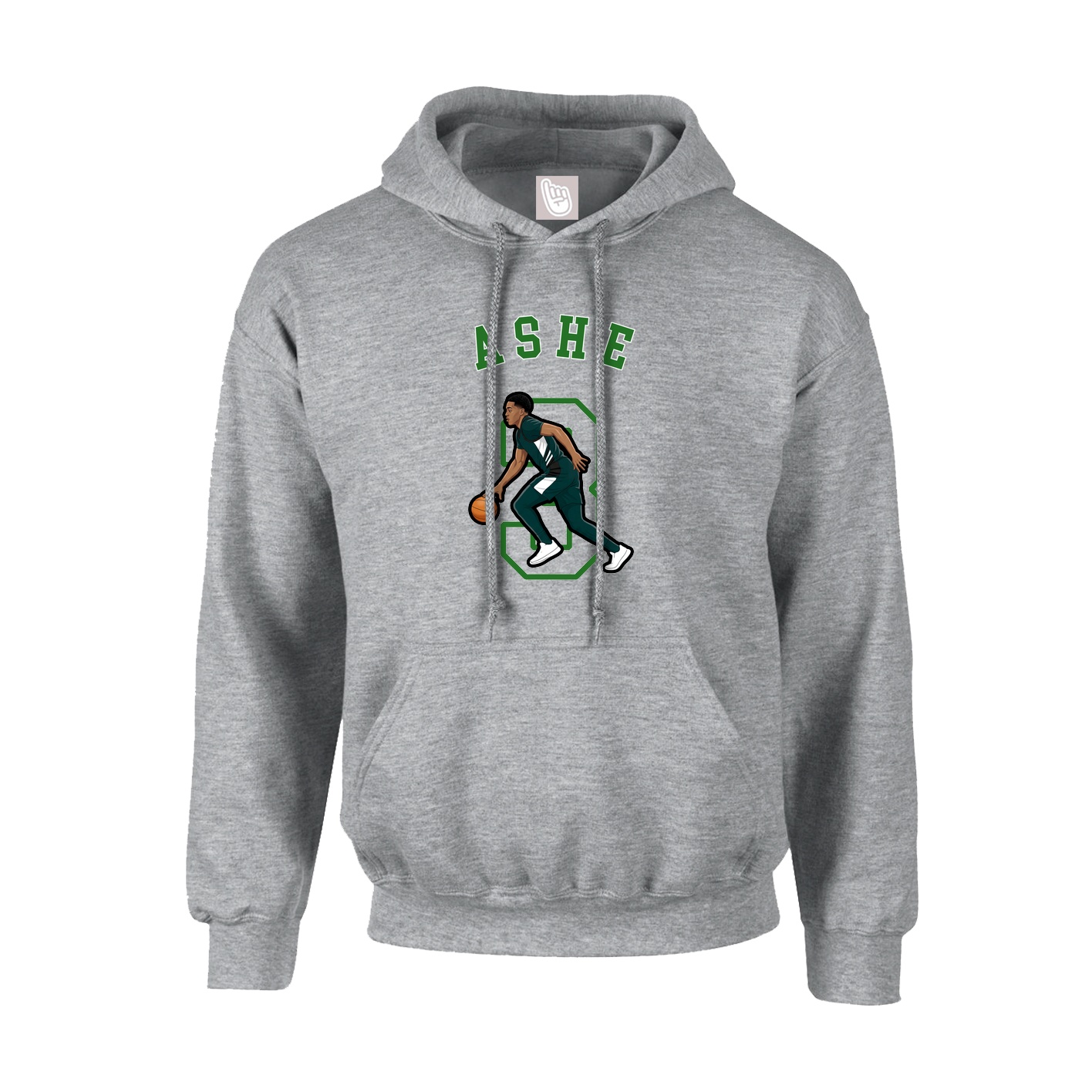 Youth Hoodie — Shirsey Arch in Grey