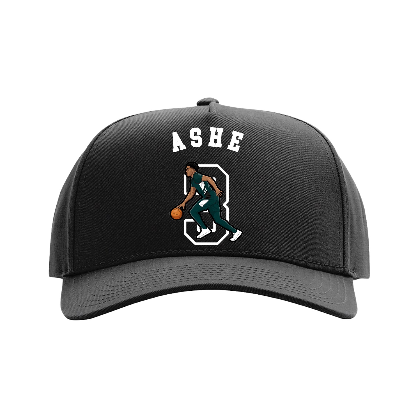Full Fabric Five-Panel Champ Cap