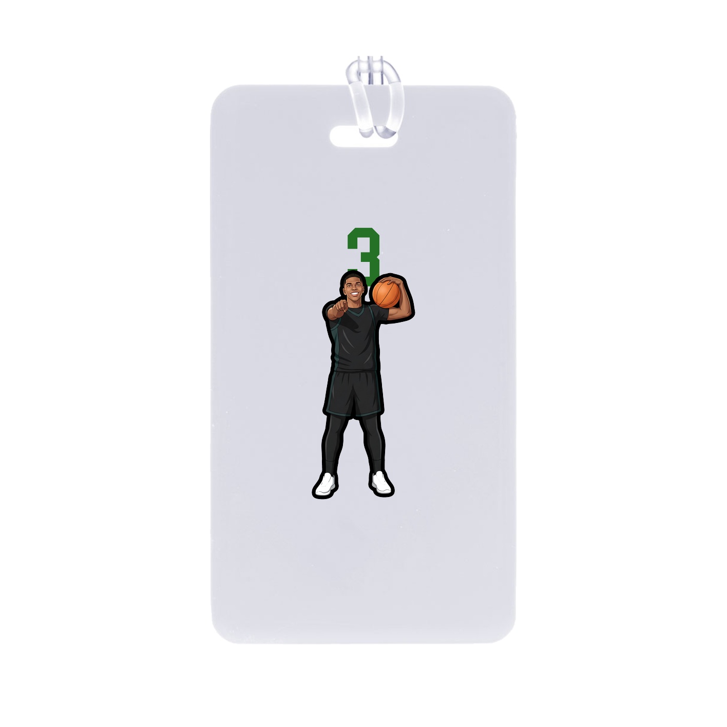 Bag Tag — Number Top in Classic