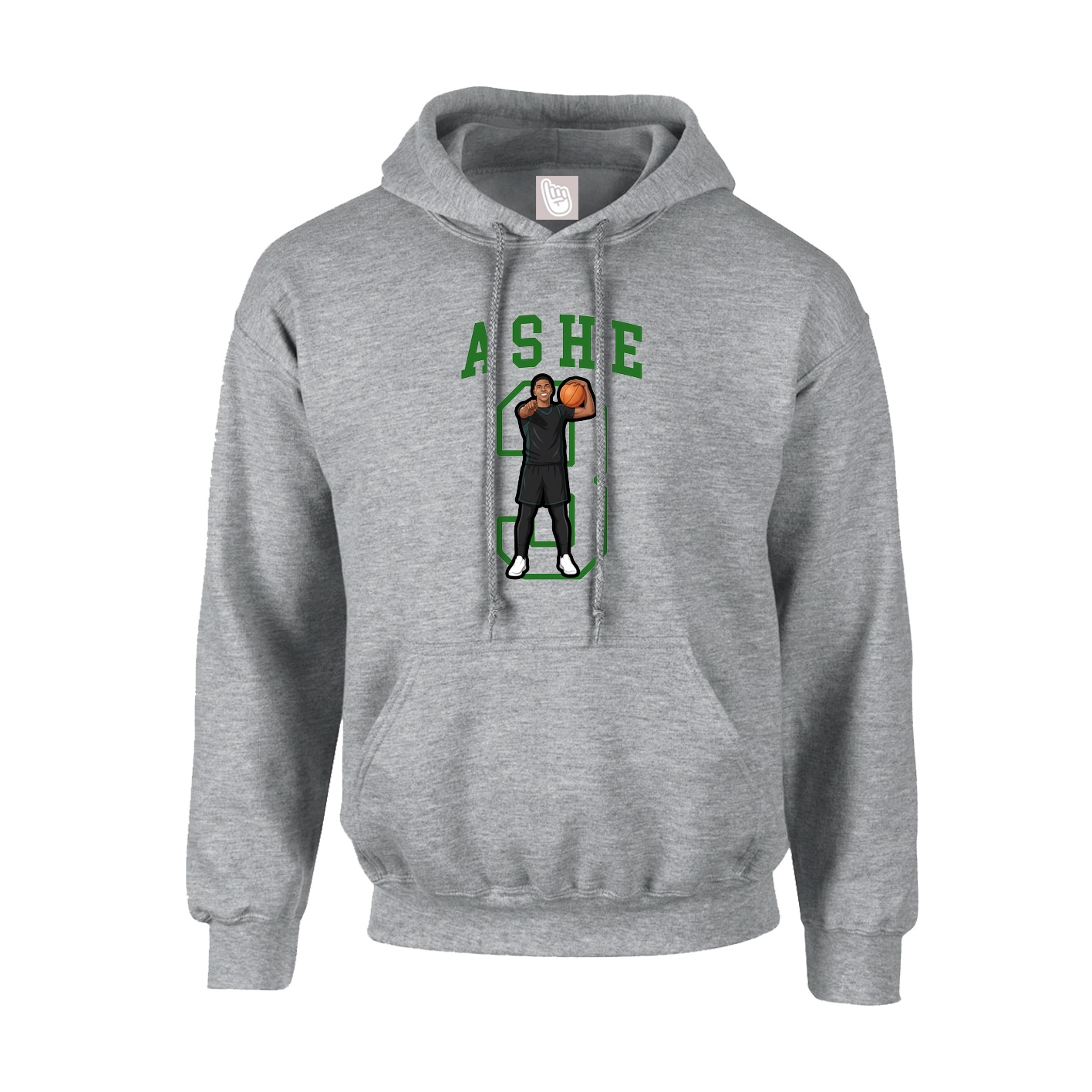 Hoodie — Shirsey in Grey