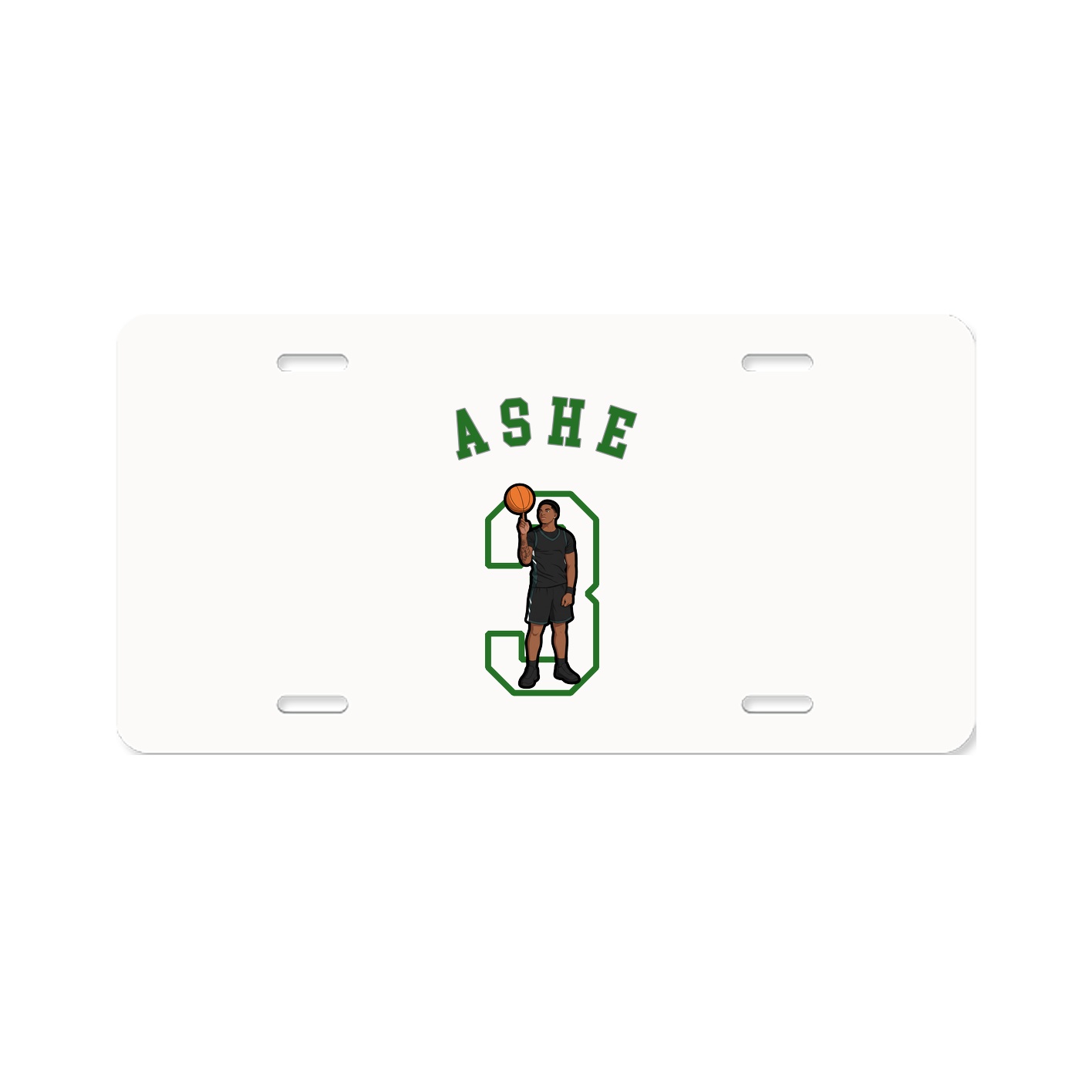 License Plate — Shirsey Arch in Classic