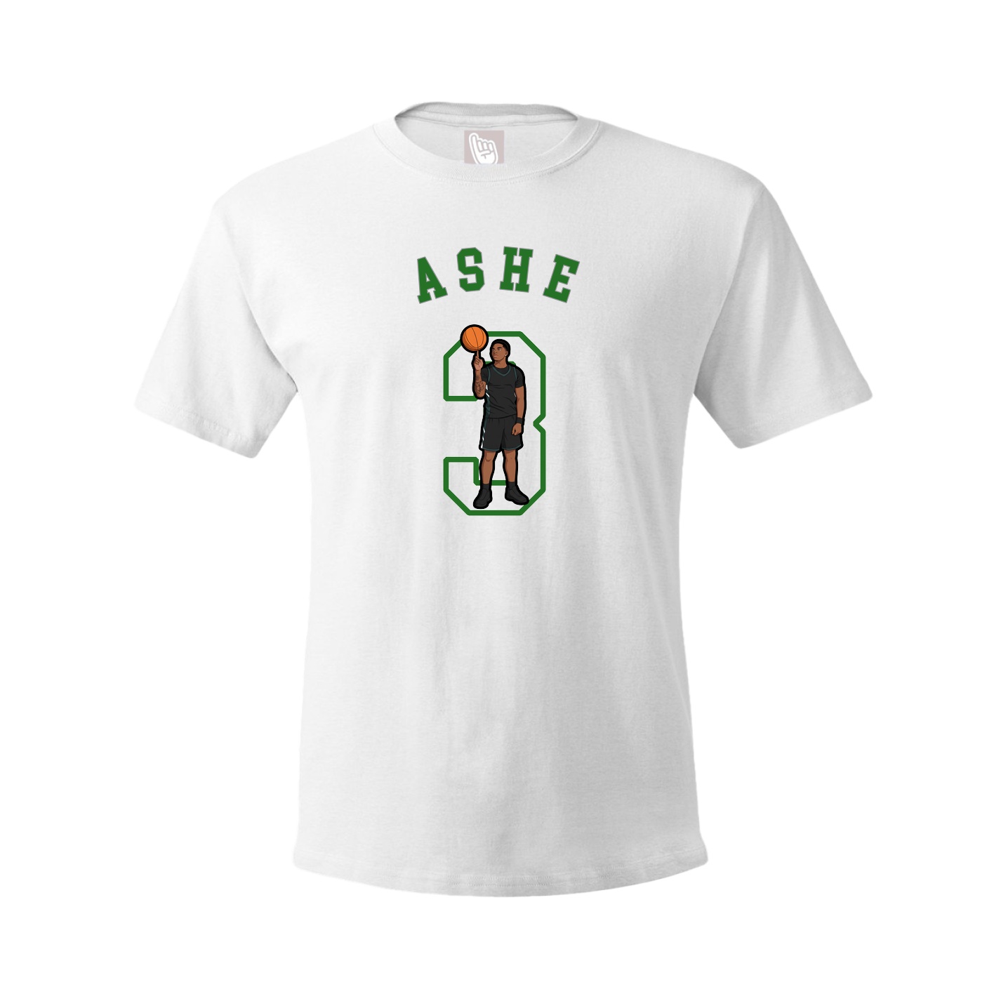 Youth Tee — Shirsey Arch in White