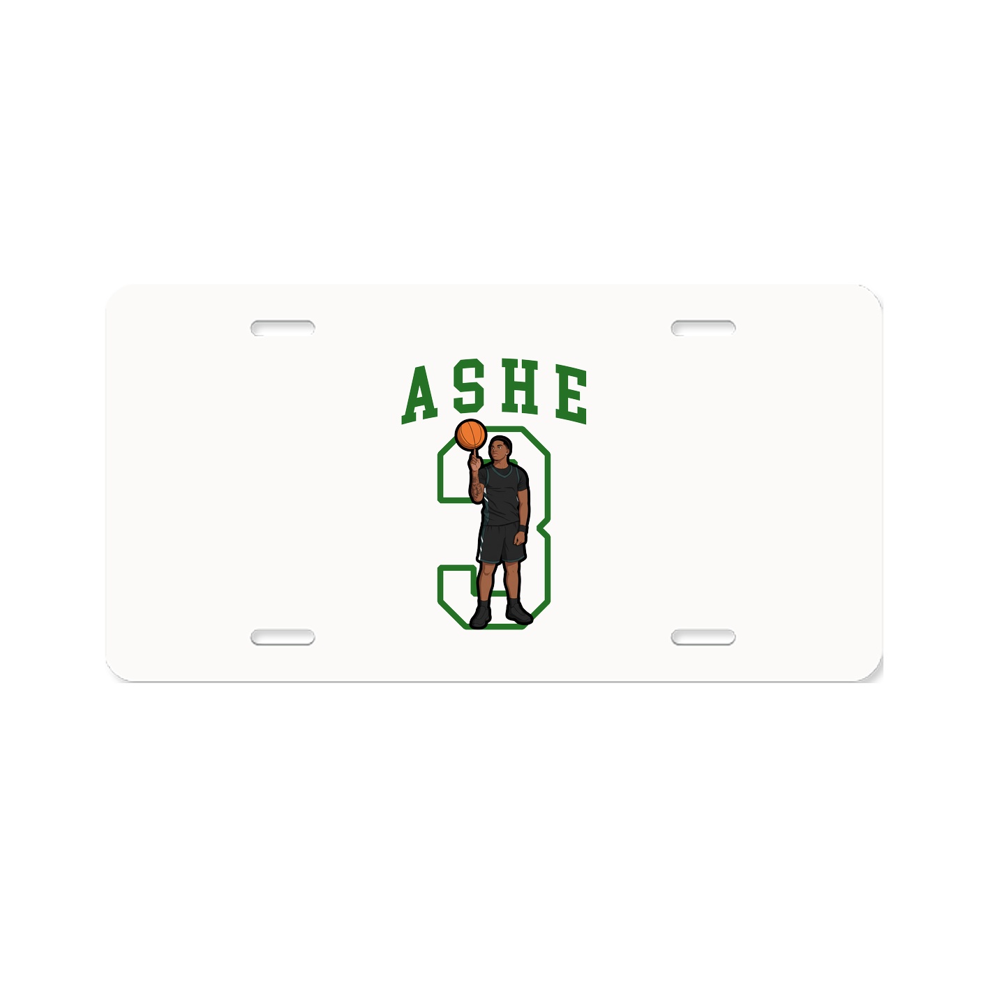License Plate — Shirsey in Classic