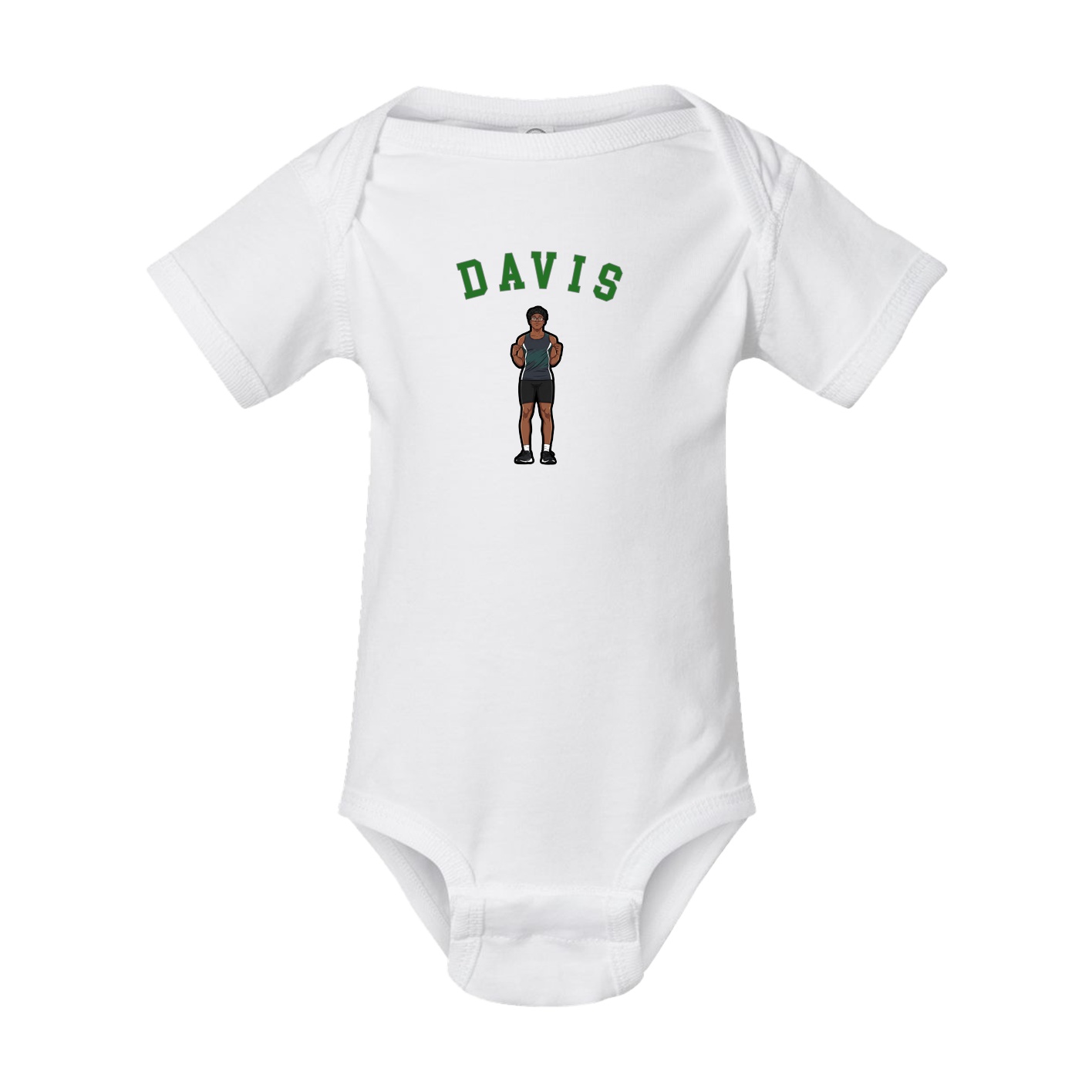 Baby Onesie — Shirsey Arch in White