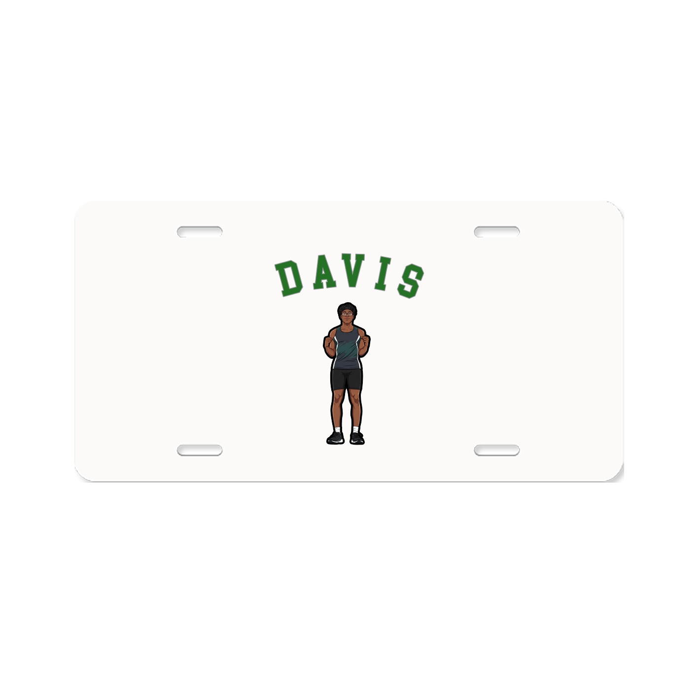 License Plate — Shirsey Arch in Classic
