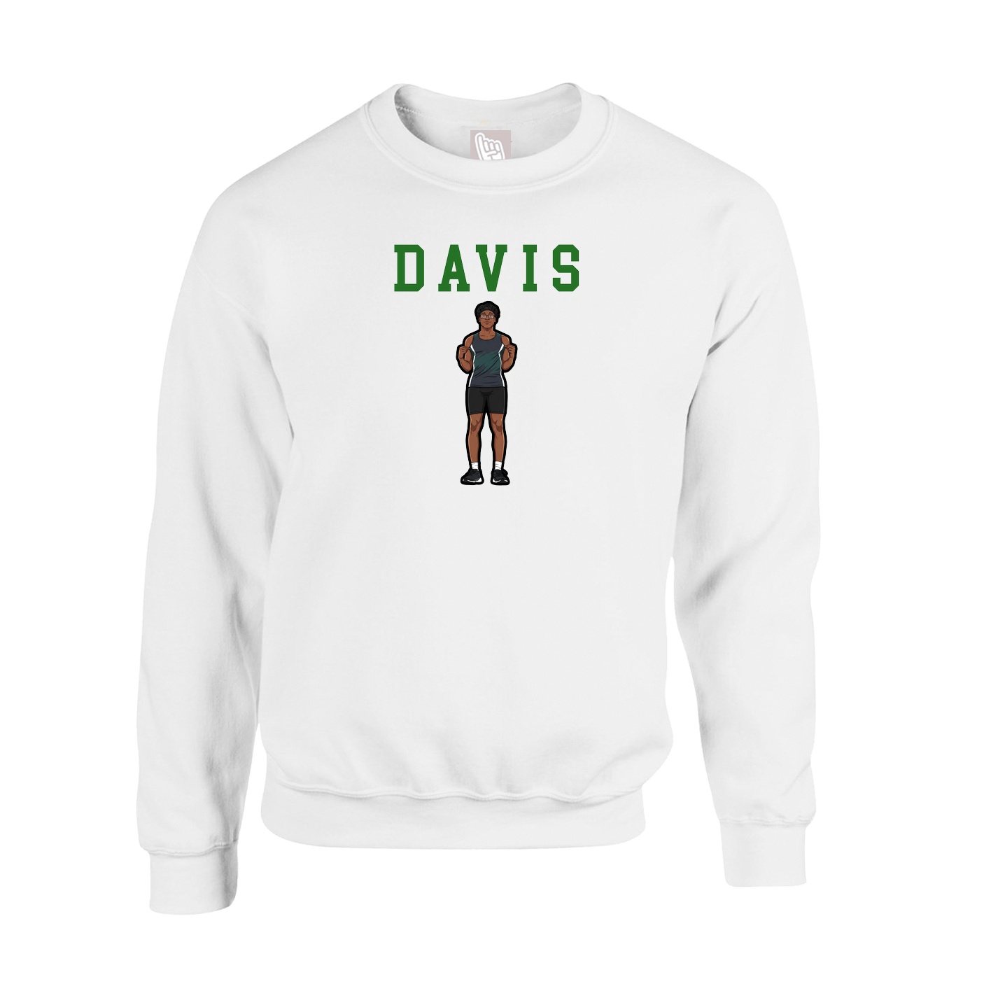 Fleece Crew — Shirsey in White