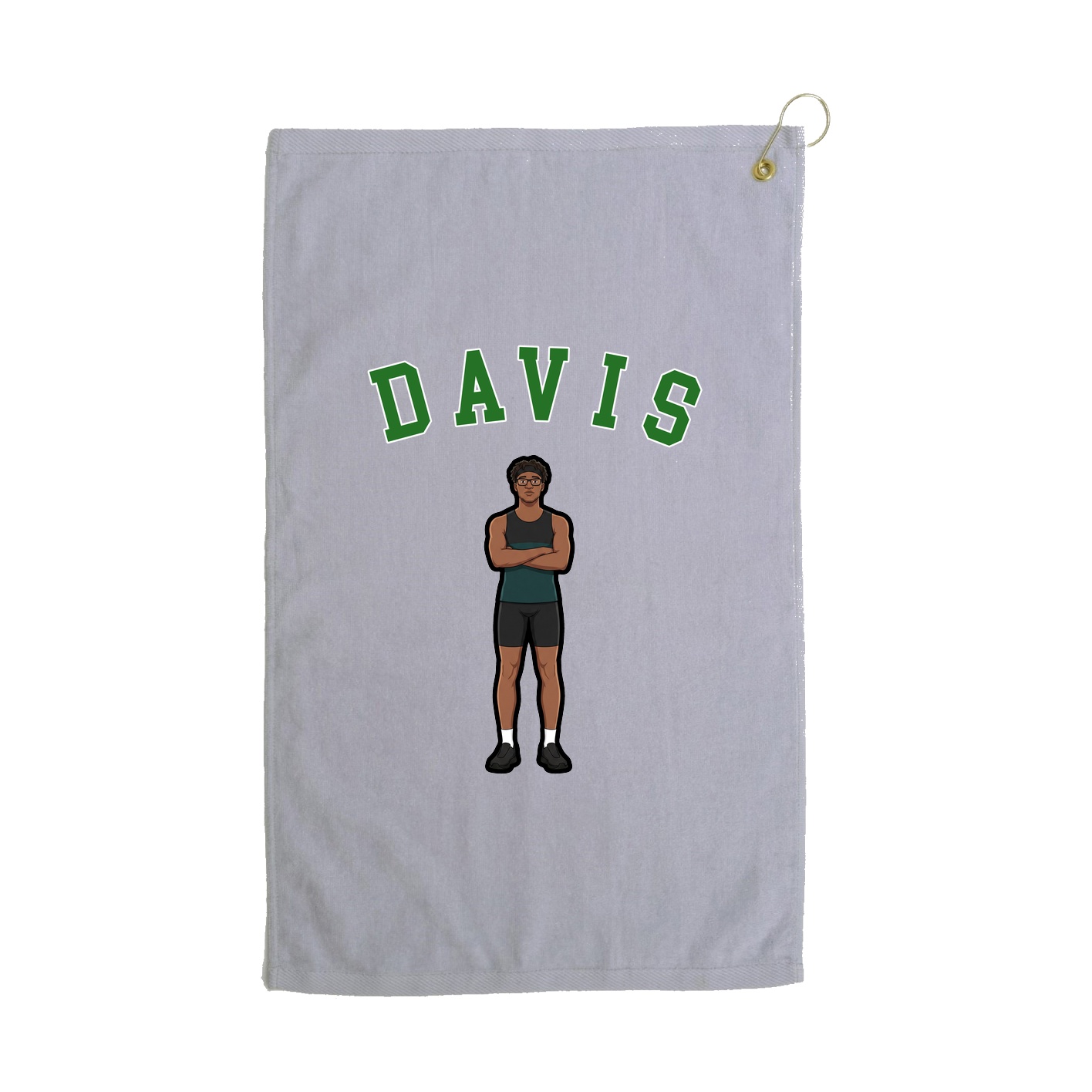 Golf Towel — Shirsey Arch in Grey