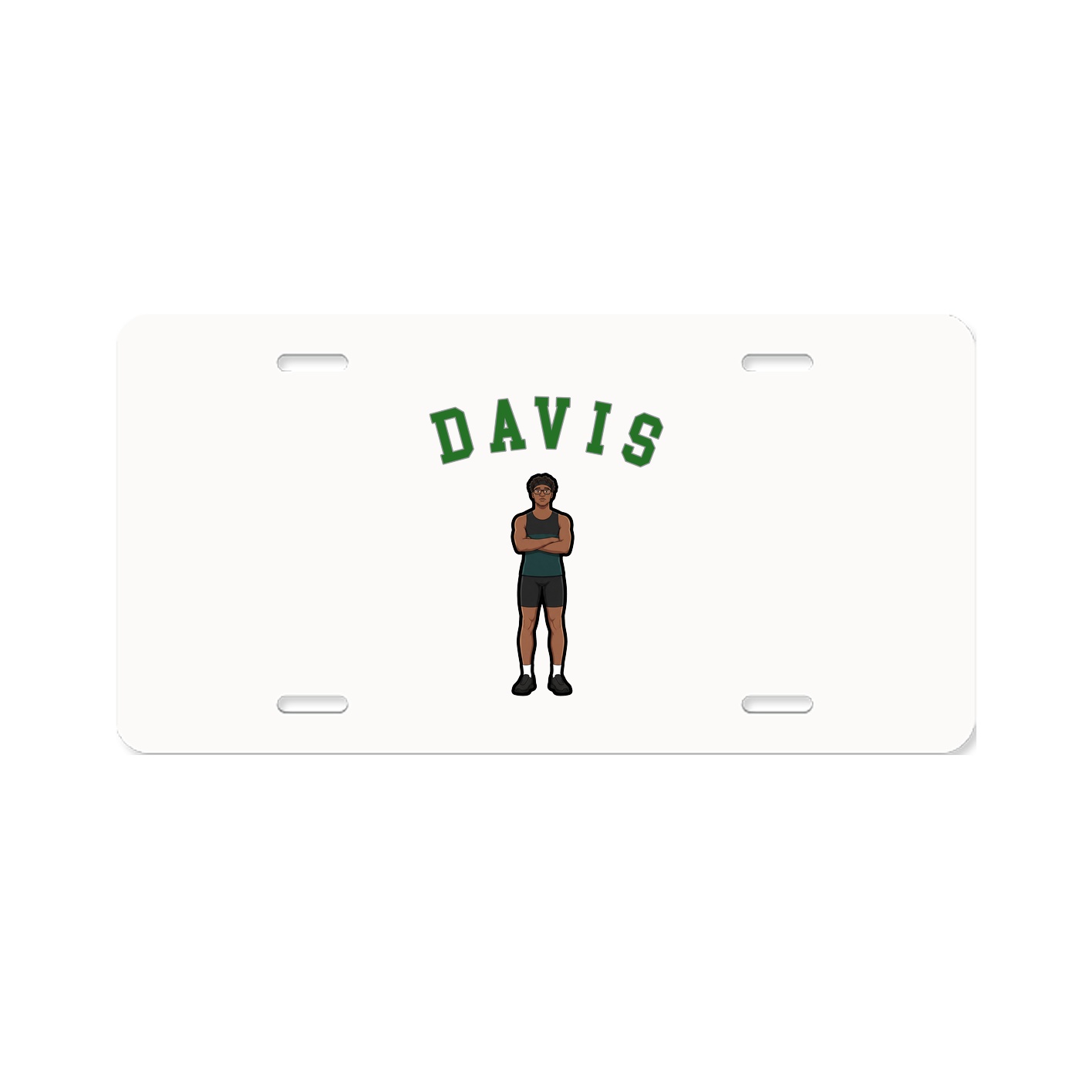 License Plate — Shirsey Arch in Classic