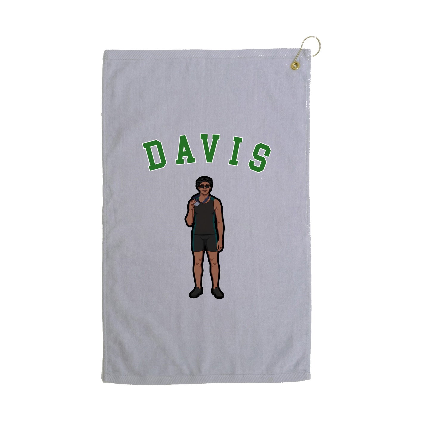 Golf Towel — Shirsey Arch in Grey