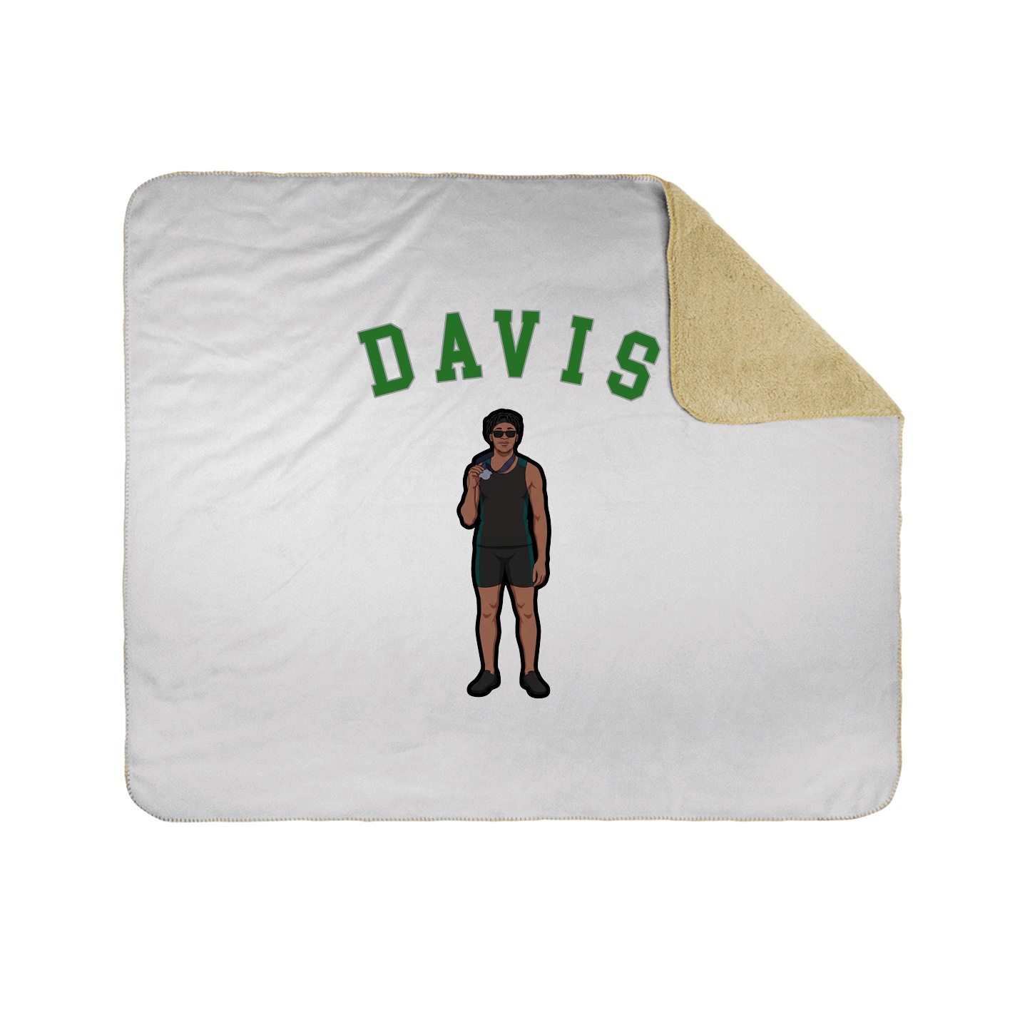 Throw Blanket — Shirsey Arch in White