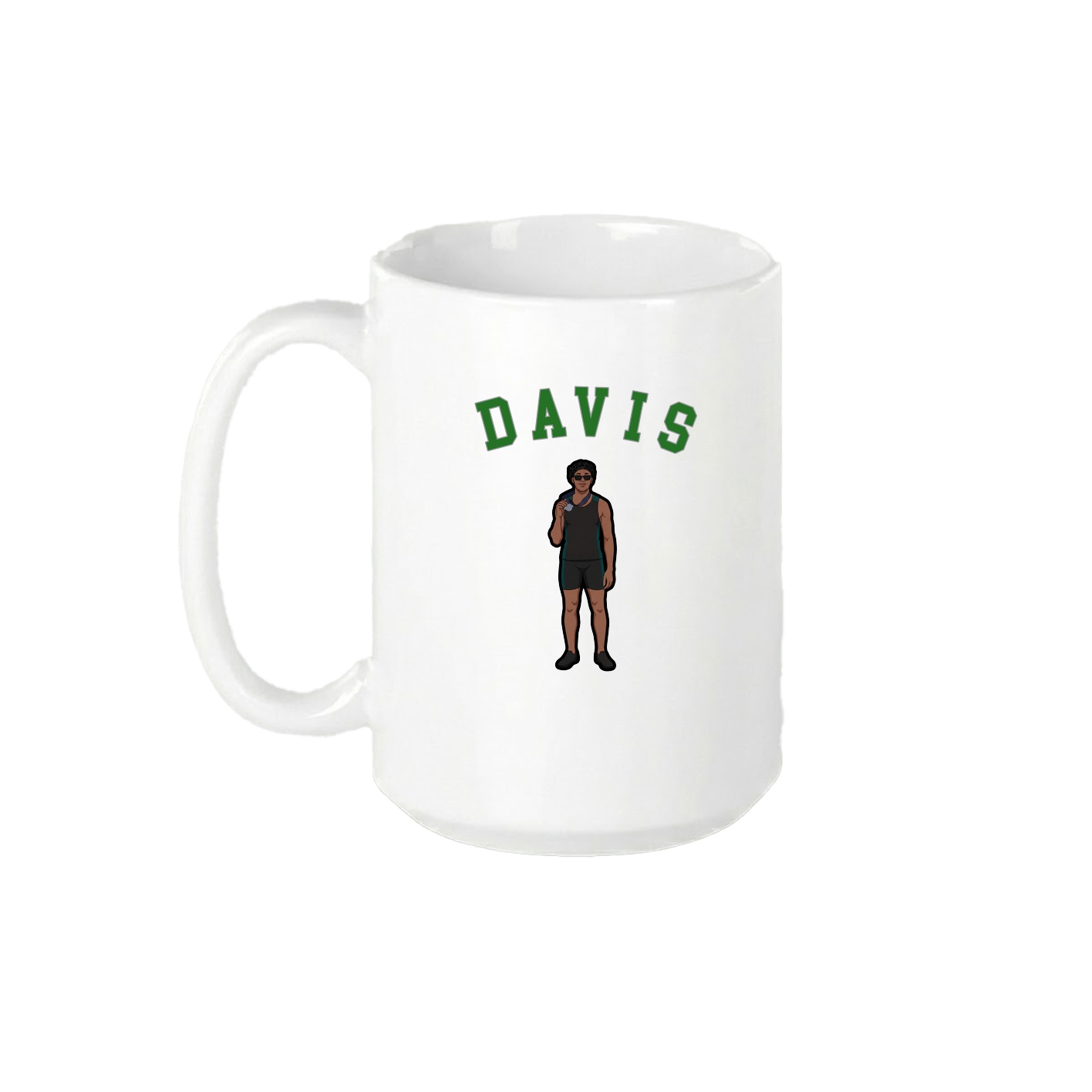 15oz Coffee Mug — Shirsey Arch in White