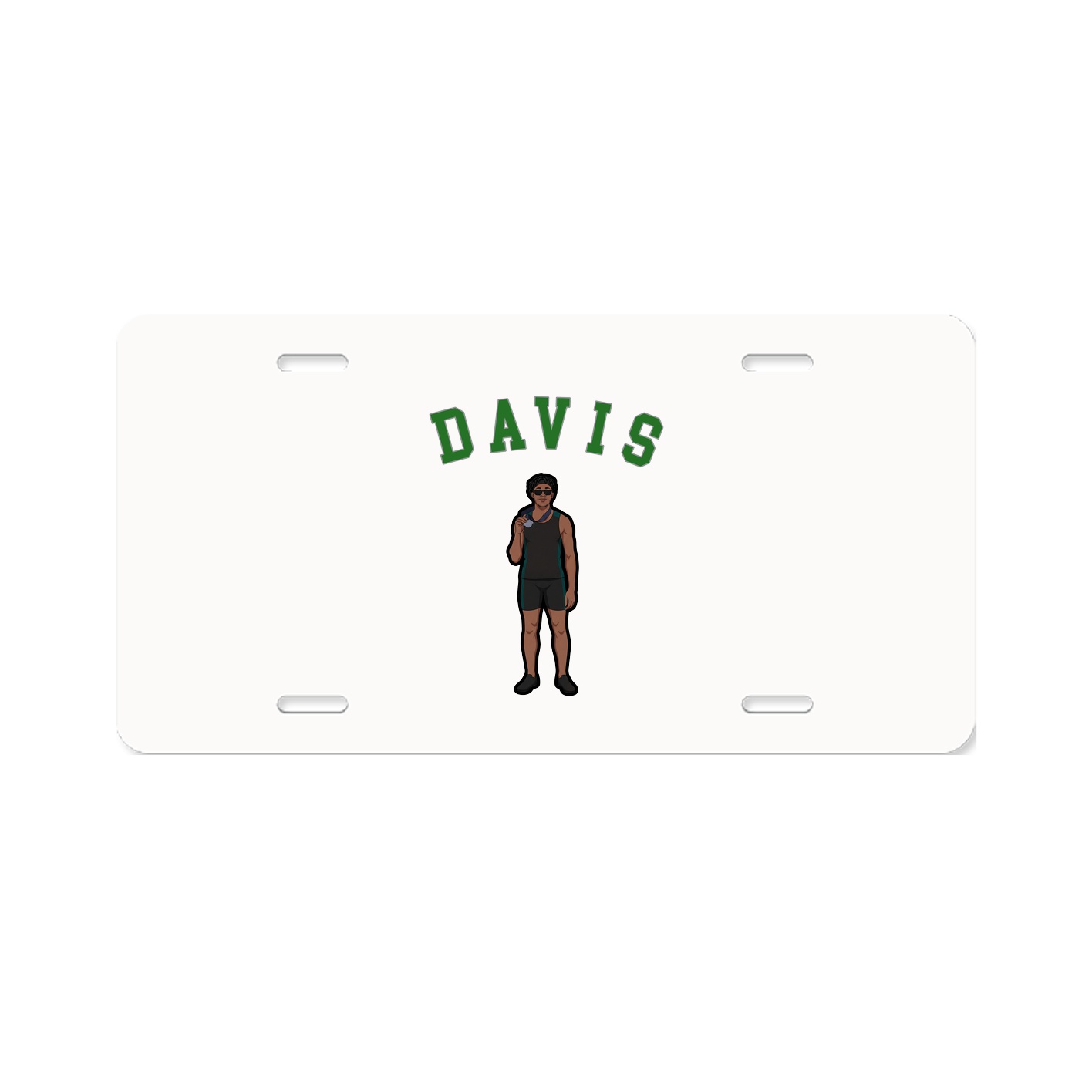 License Plate — Shirsey Arch in Classic