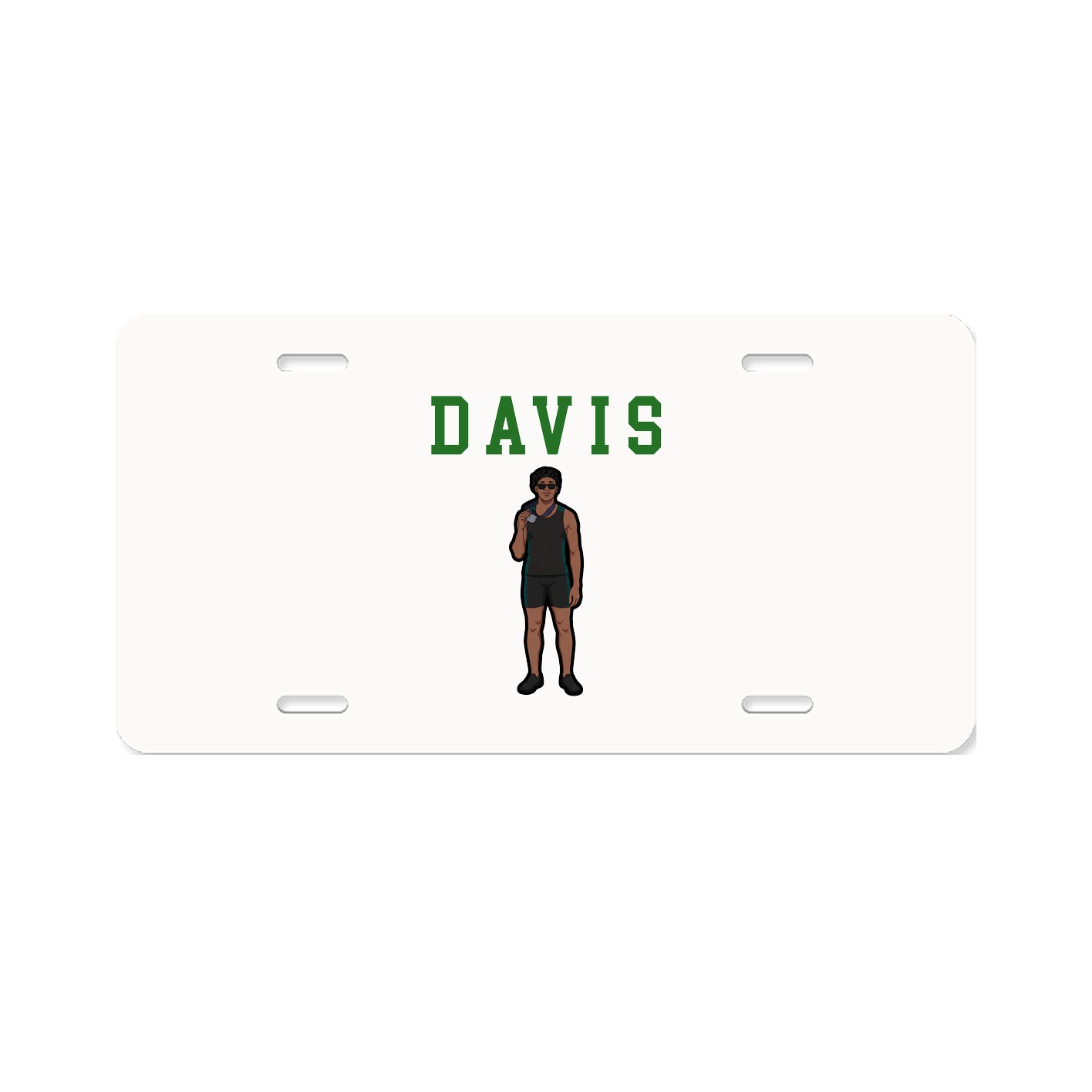 License Plate — Shirsey in Classic