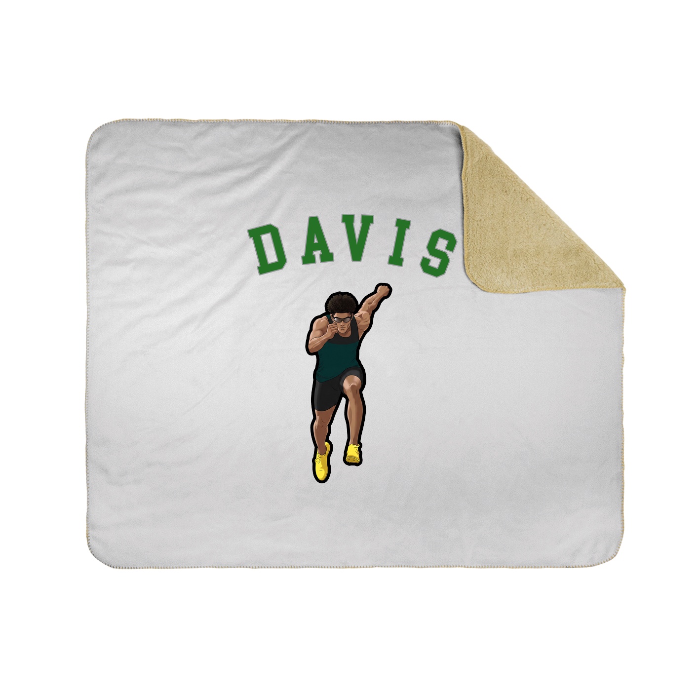 Throw Blanket — Shirsey Arch in White