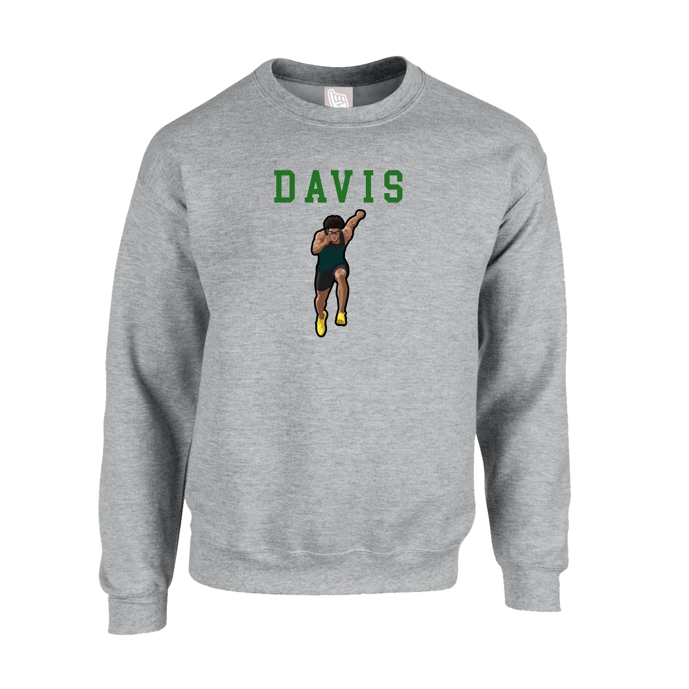 Fleece Crew — Shirsey in Grey