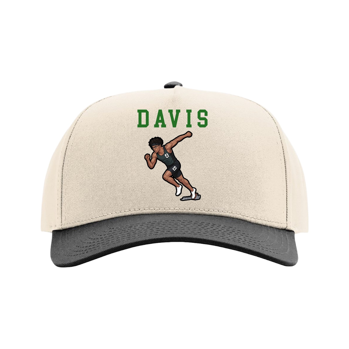 Full Fabric Five-Panel Champ Cap
