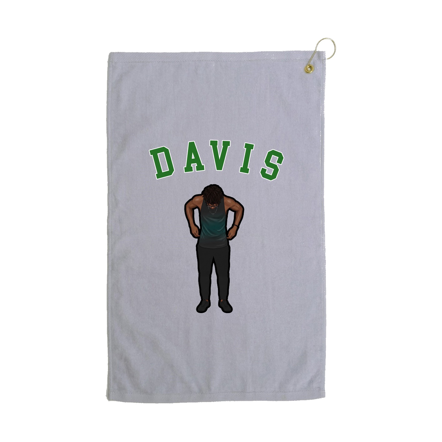 Golf Towel — Shirsey Arch in Grey