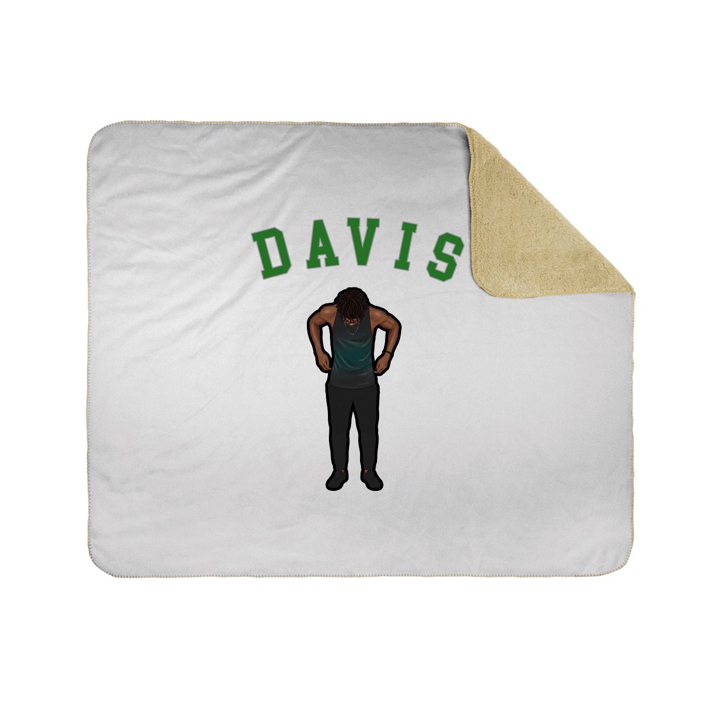 Throw Blanket — Shirsey Arch in White