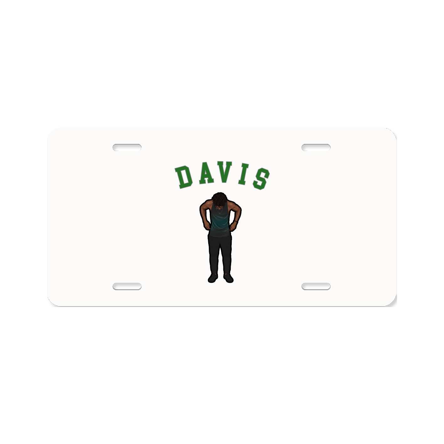 License Plate — Shirsey Arch in Classic