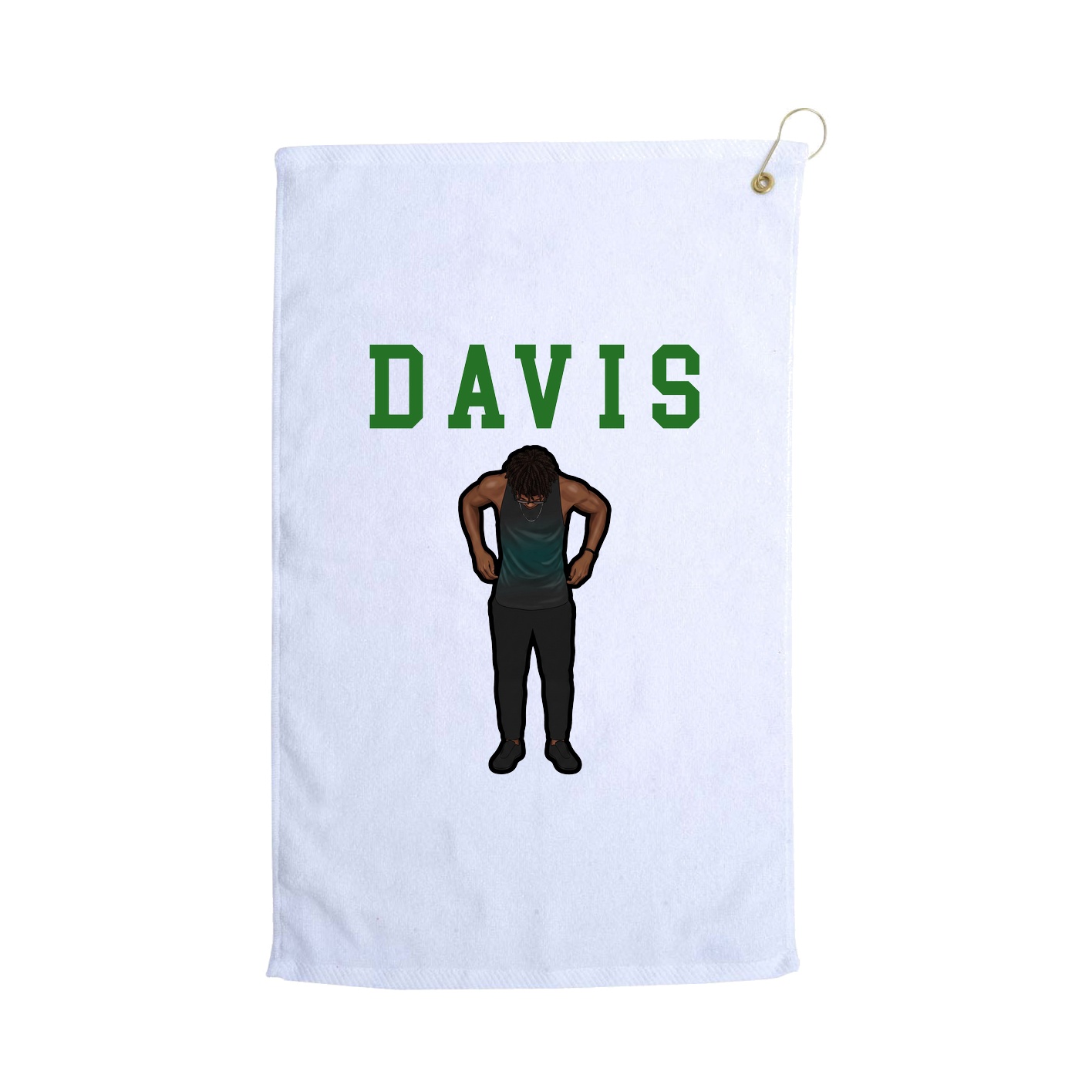 Golf Towel — Shirsey in White