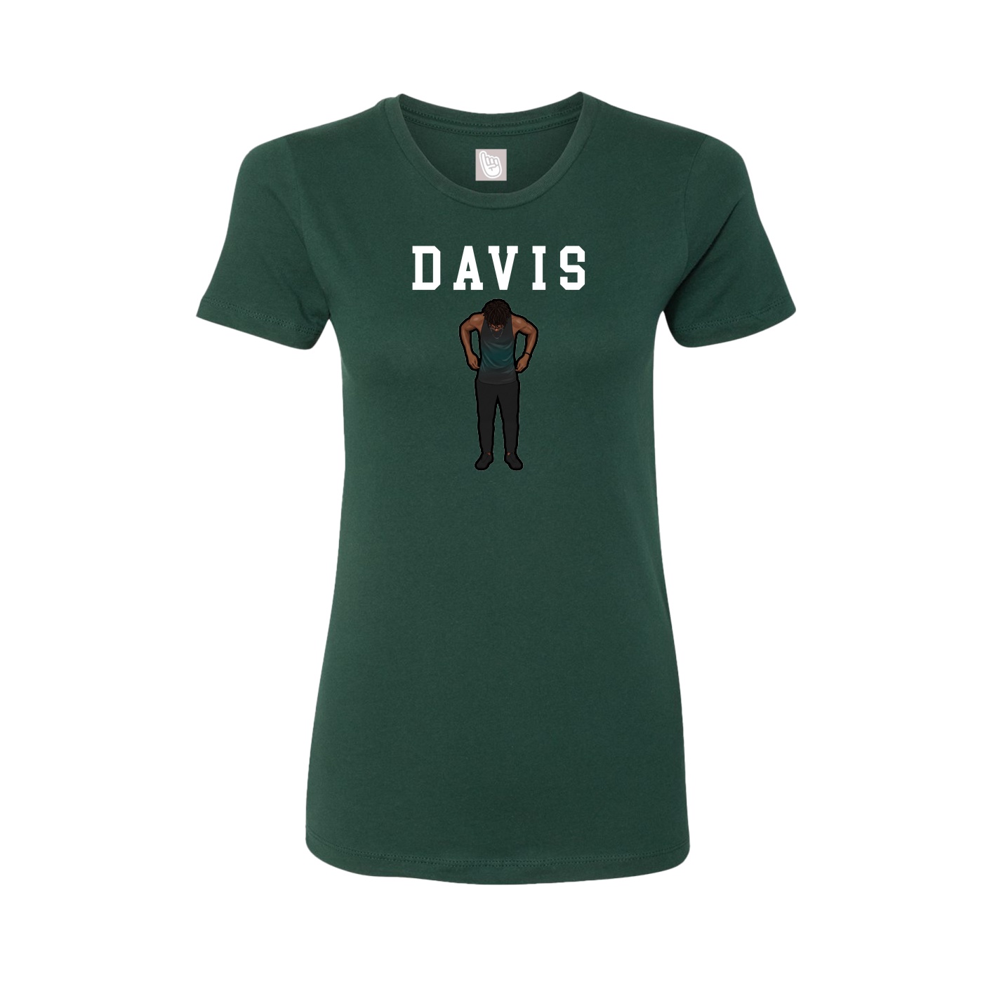 Fitted Women's Tee — Shirsey in Green