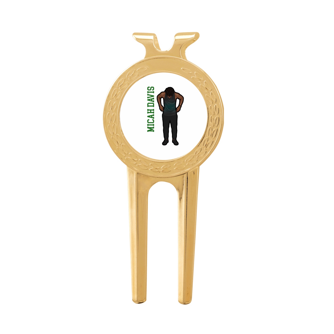 Divot Tool with Ball Marker — Name Vertical in Classic