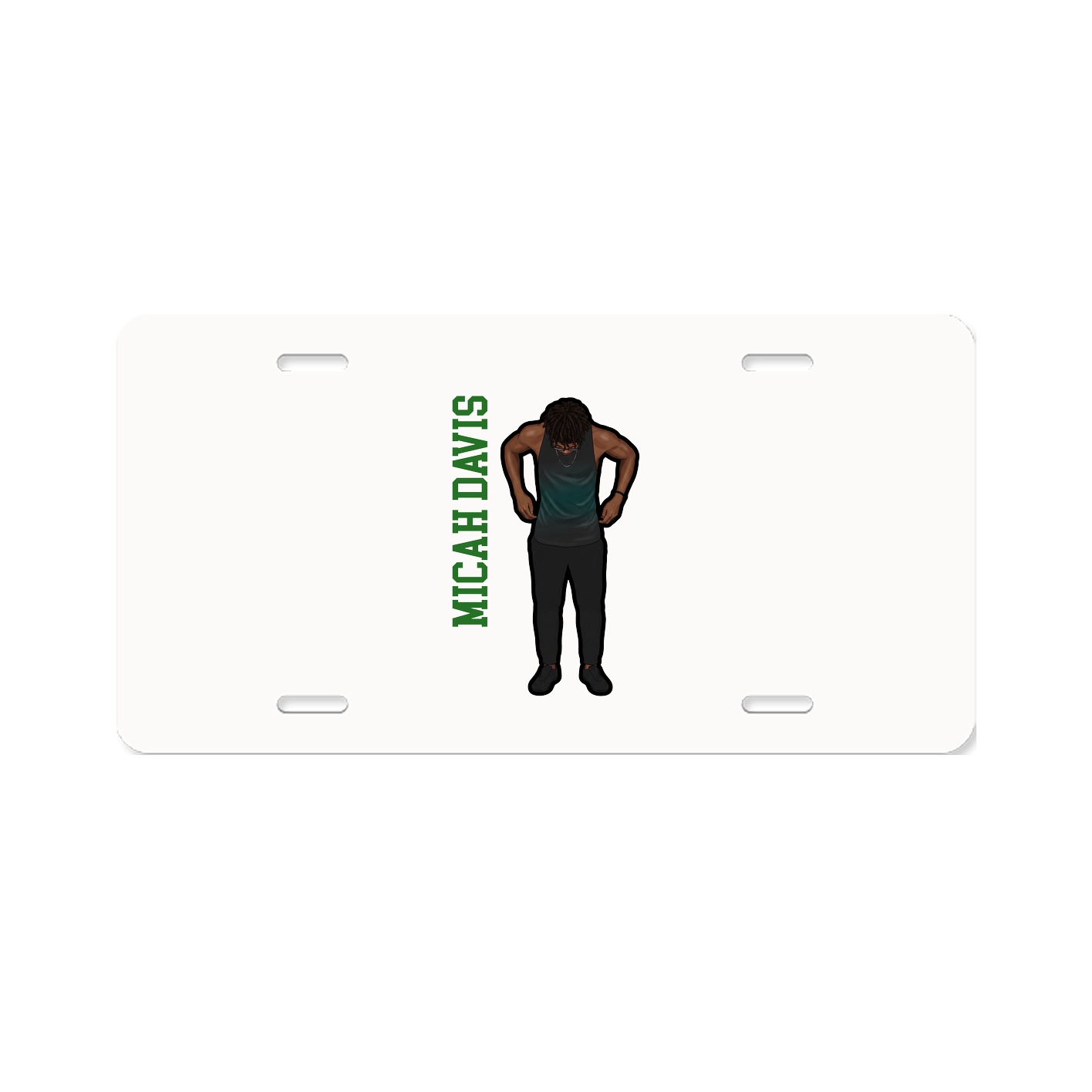 Aluminum License Plate