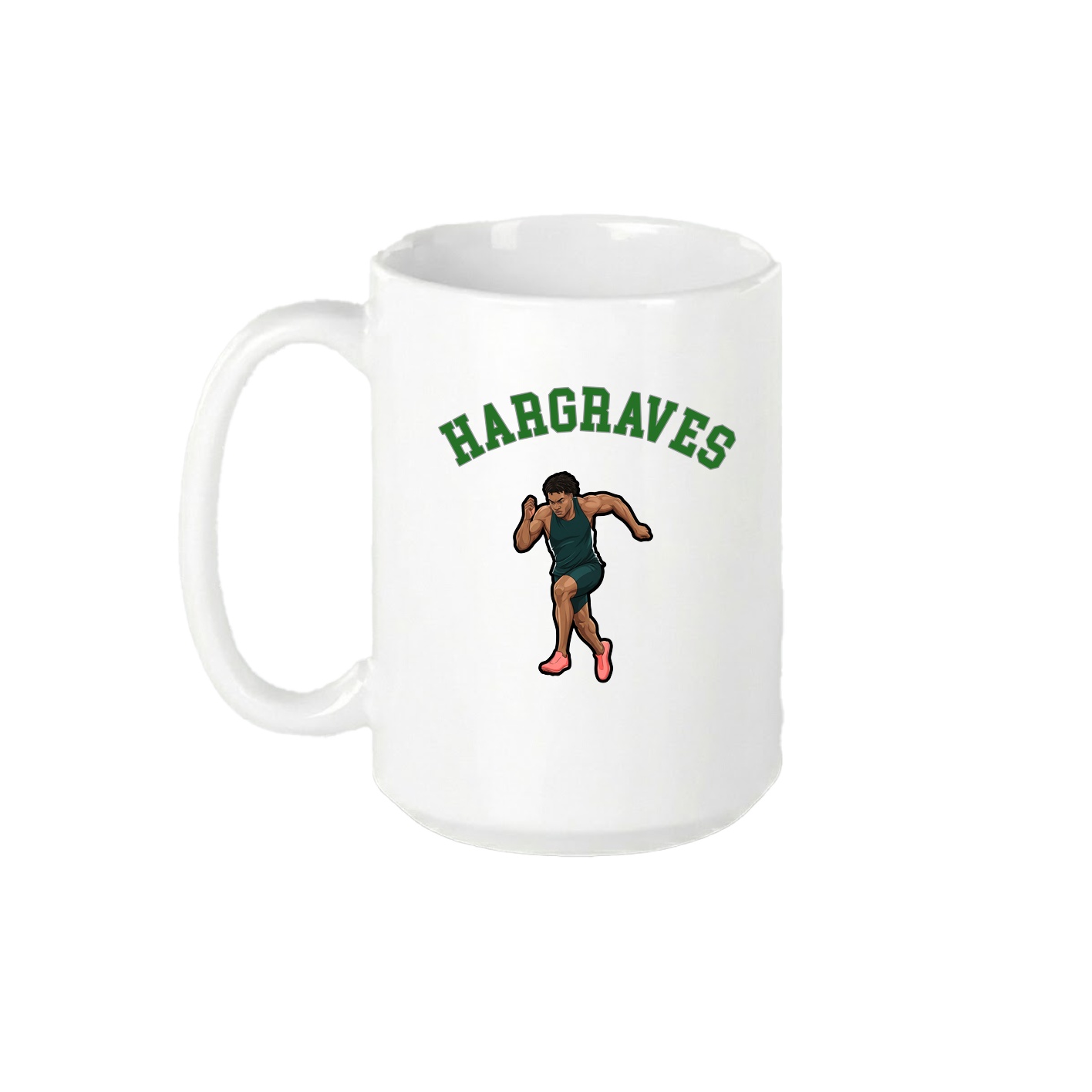 15oz Coffee Mug — Shirsey Arch in White