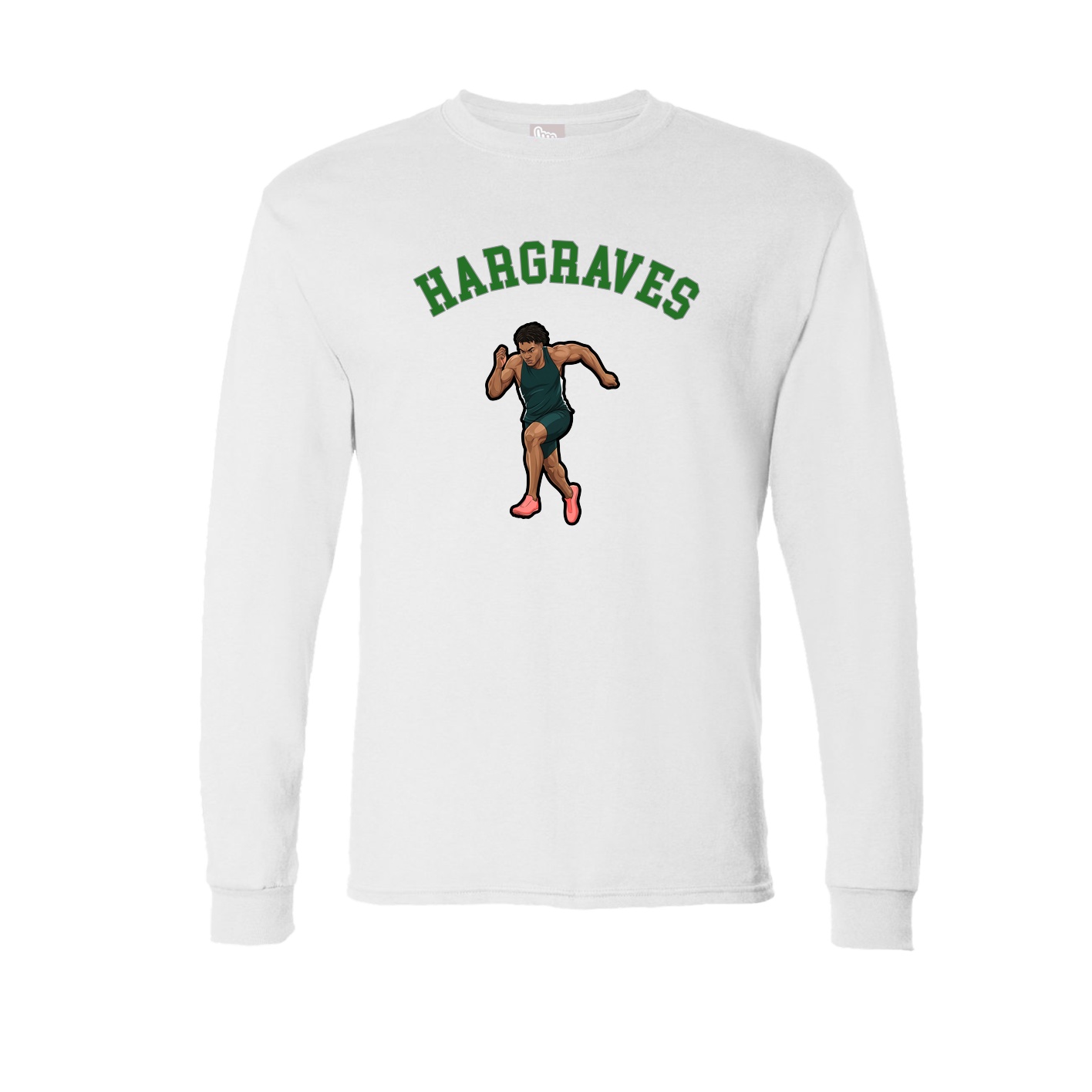 Long Sleeve Tee — Shirsey Arch in White