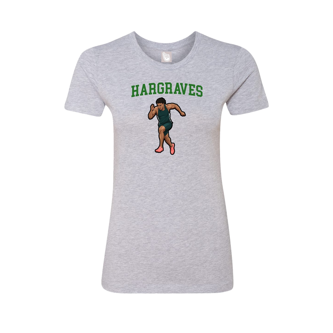 Fitted Women's Tee — Shirsey in Grey