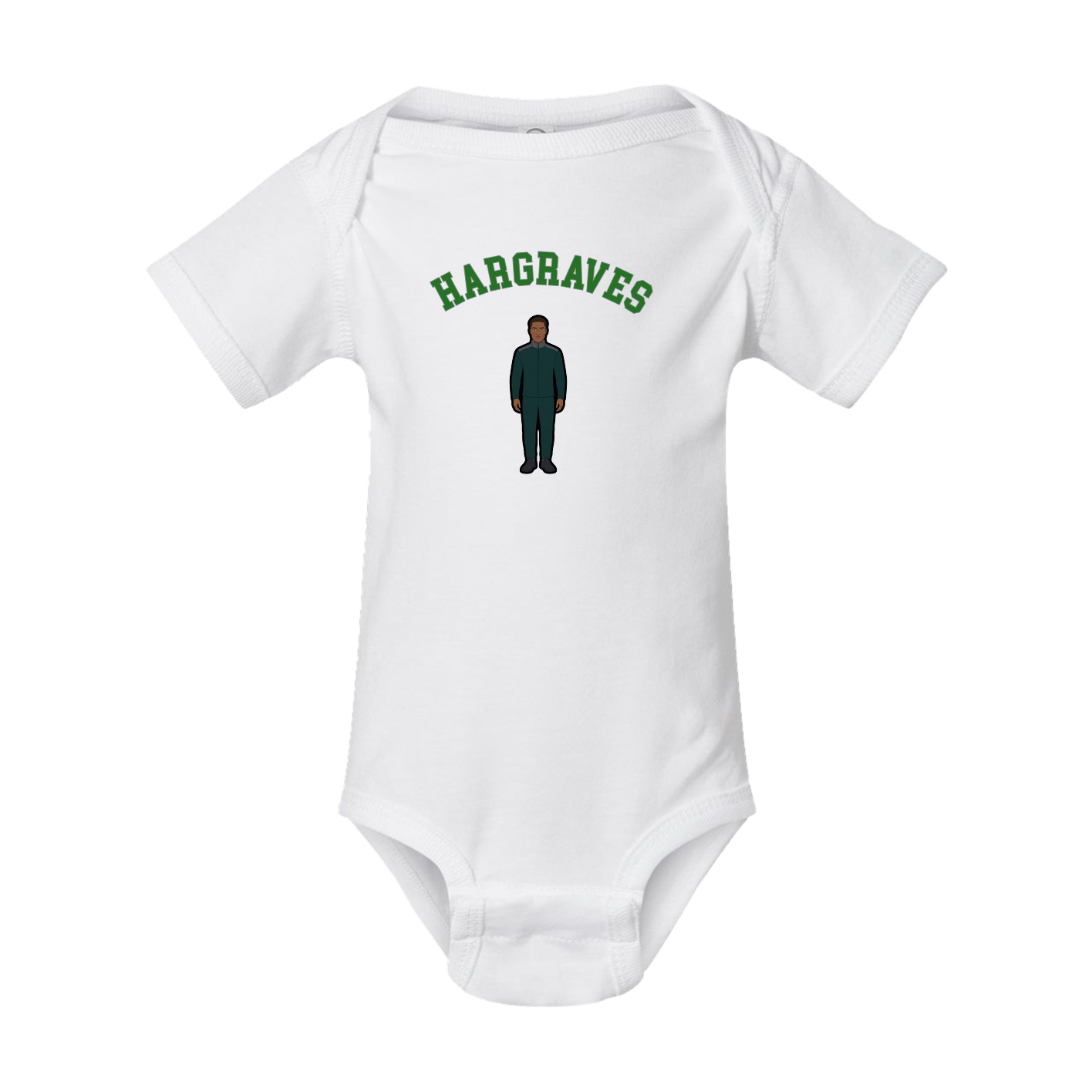 Baby Onesie — Shirsey Arch in White