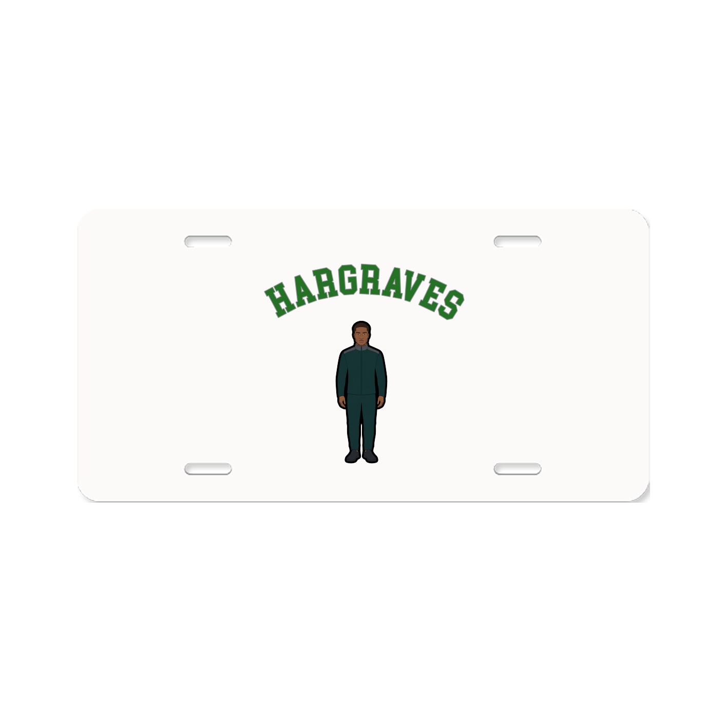 License Plate — Shirsey Arch in Classic