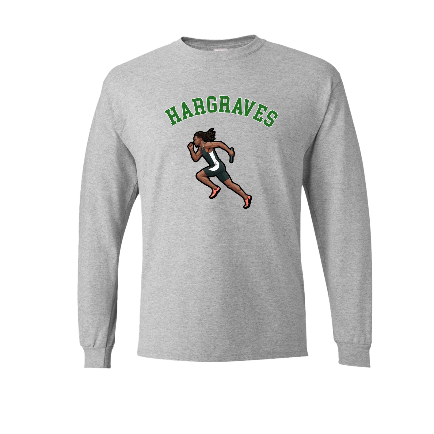 Long Sleeve Tee — Shirsey Arch in Grey