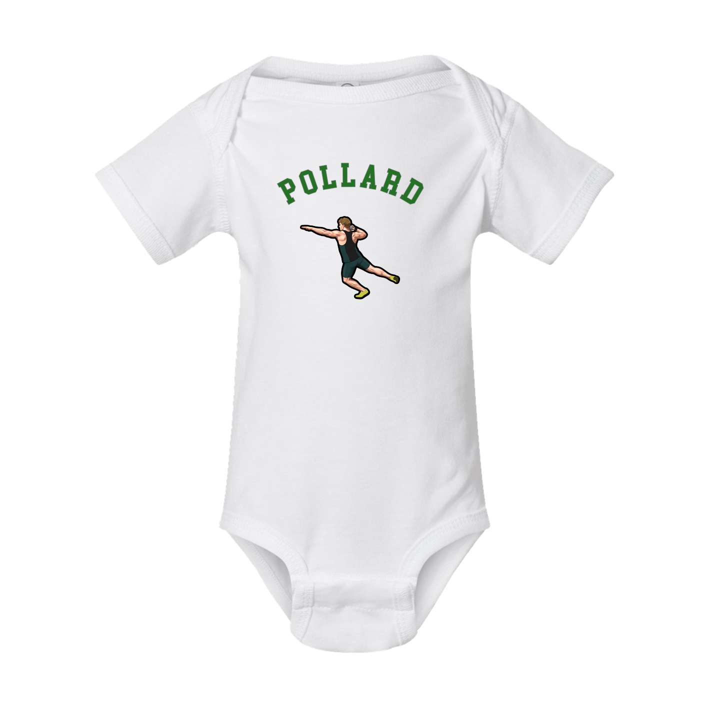 Baby Onesie — Shirsey Arch in White