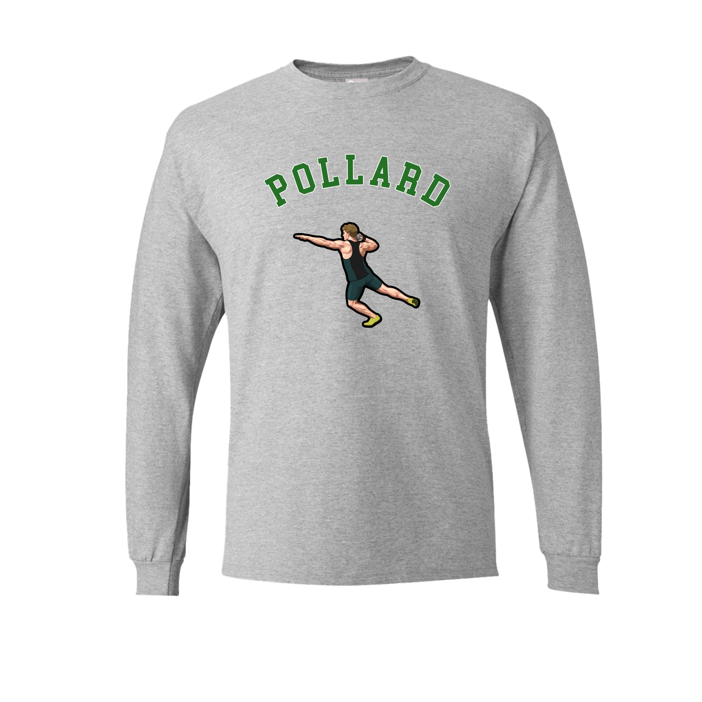 Long Sleeve Tee — Shirsey Arch in Grey