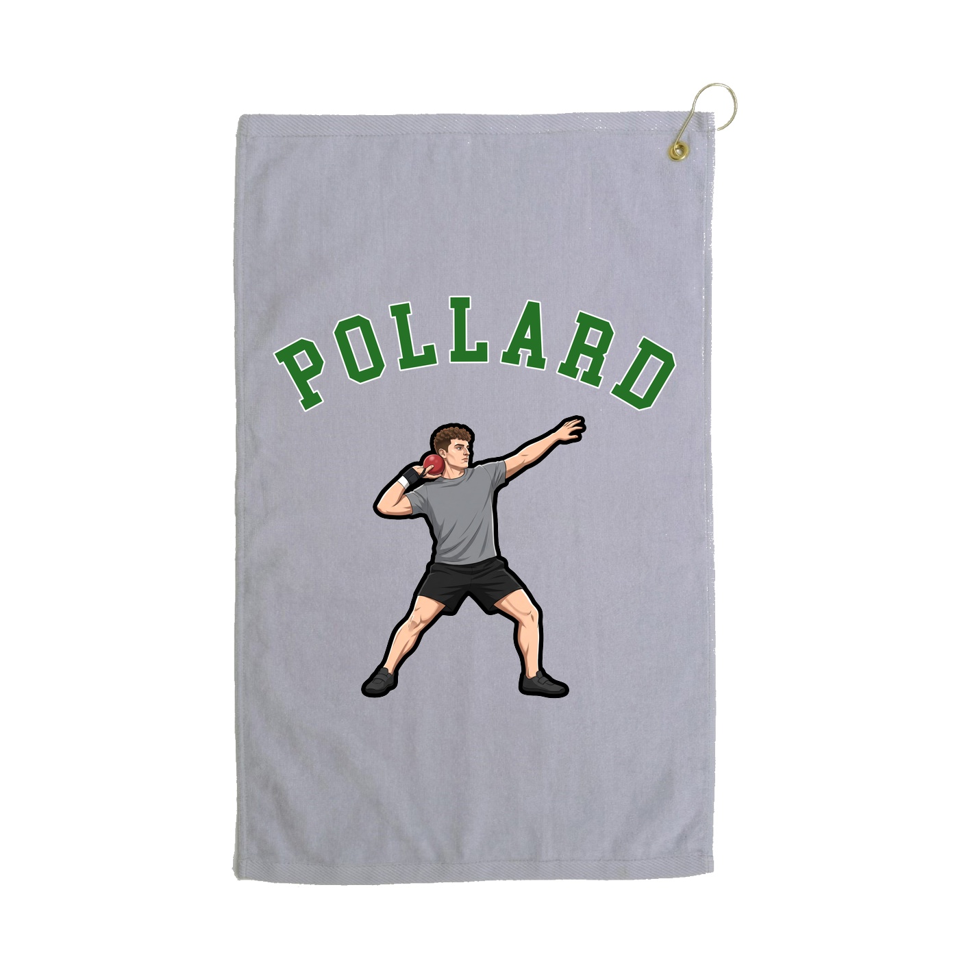 Golf Towel — Shirsey Arch in Grey
