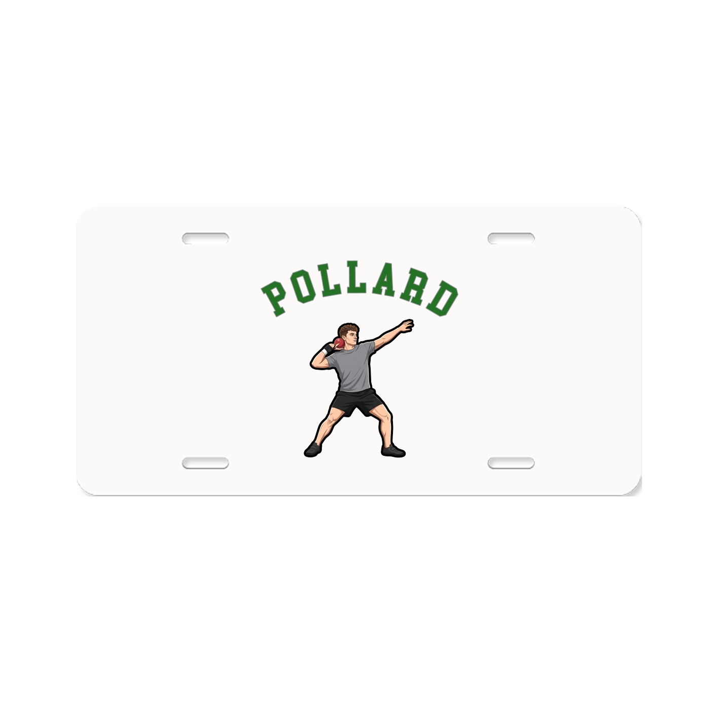 License Plate — Shirsey Arch in Classic