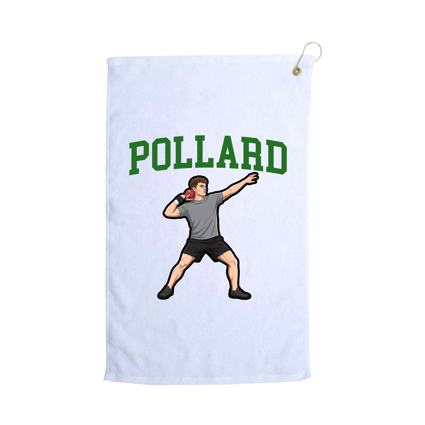 Golf Towel — Shirsey in White