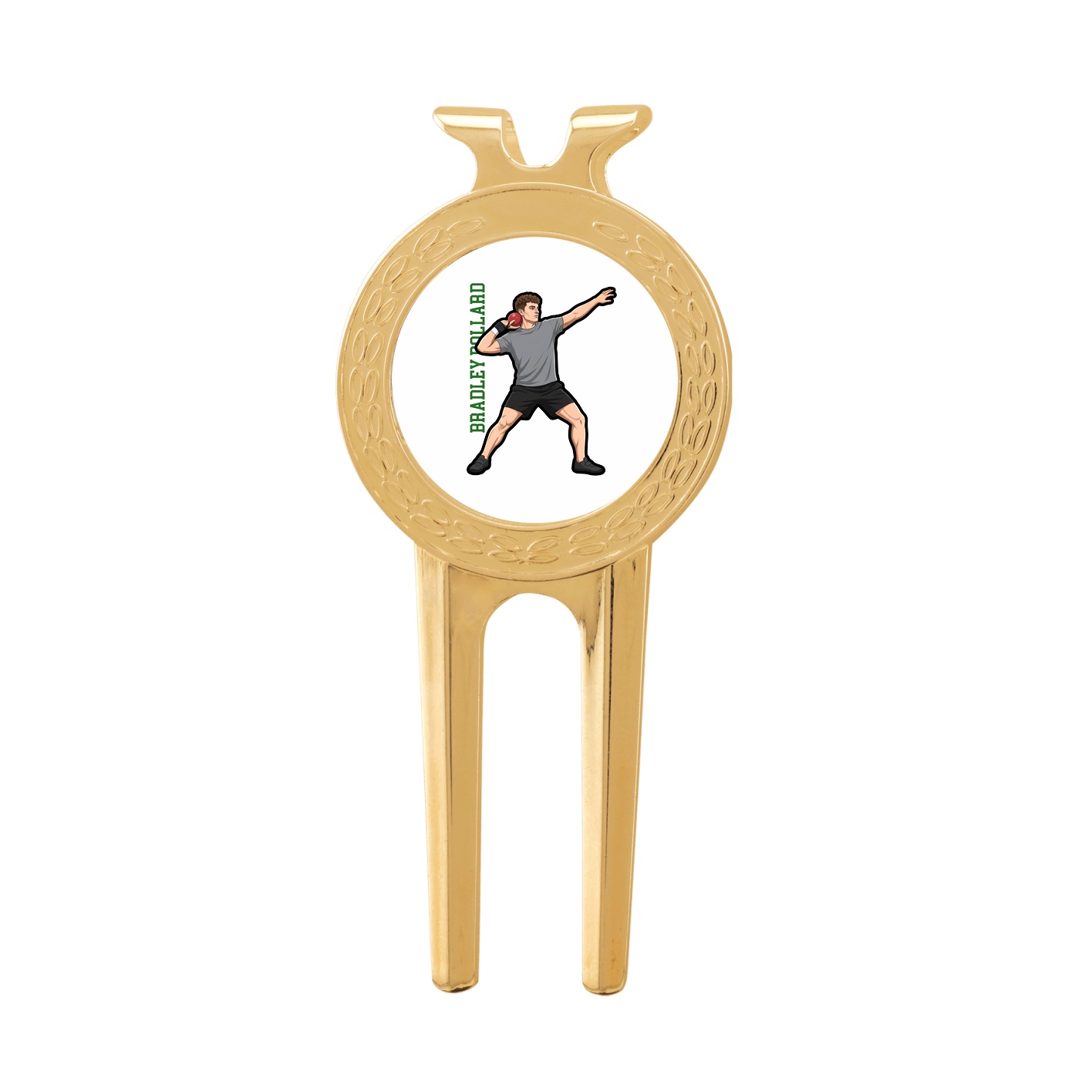 Divot Tool with Ball Marker — Name Vertical in Classic