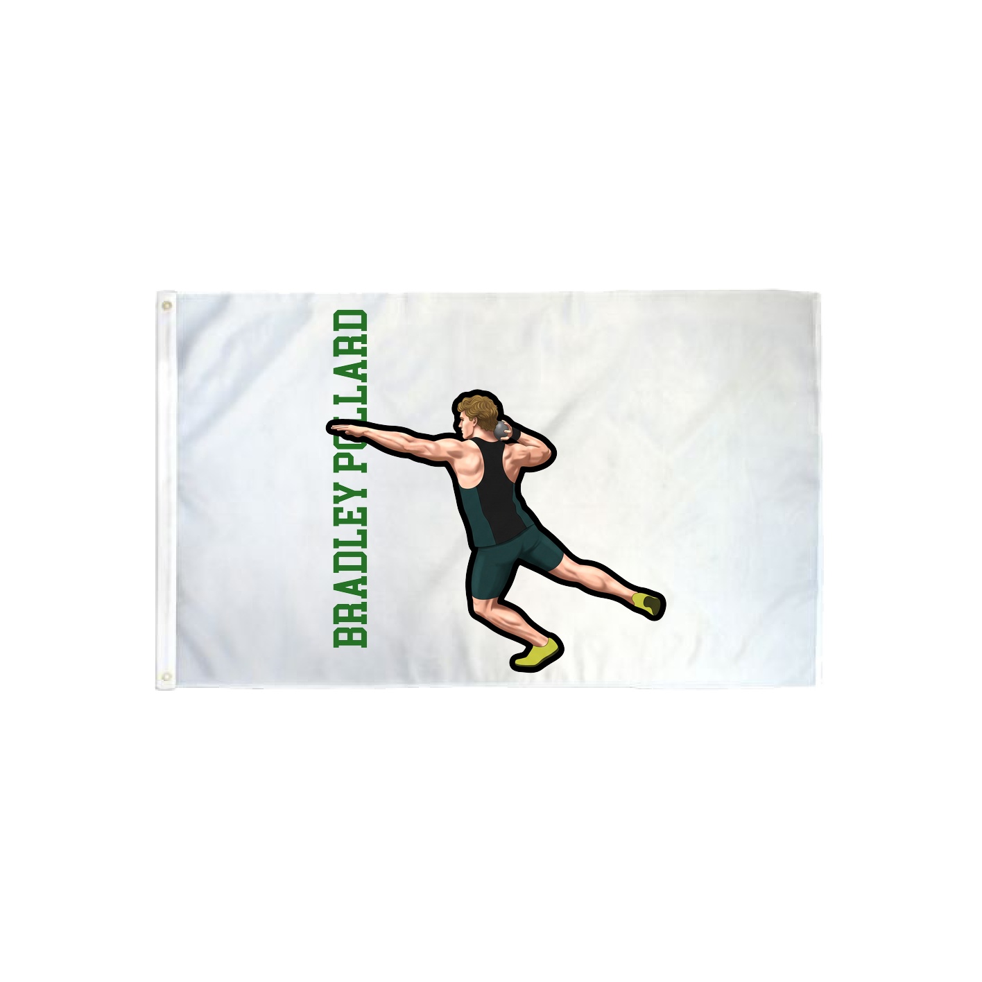 3x5 Flag — Name Vertical in Classic