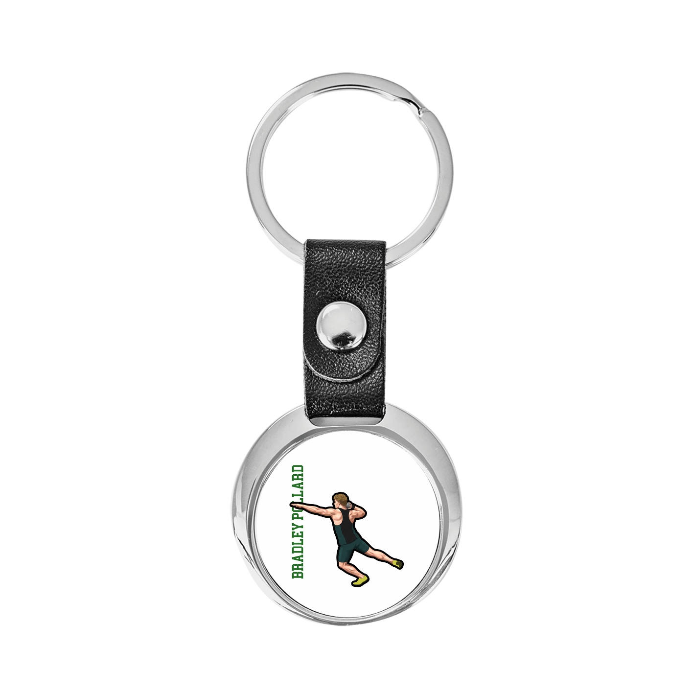Key Chain — Name Vertical in Classic