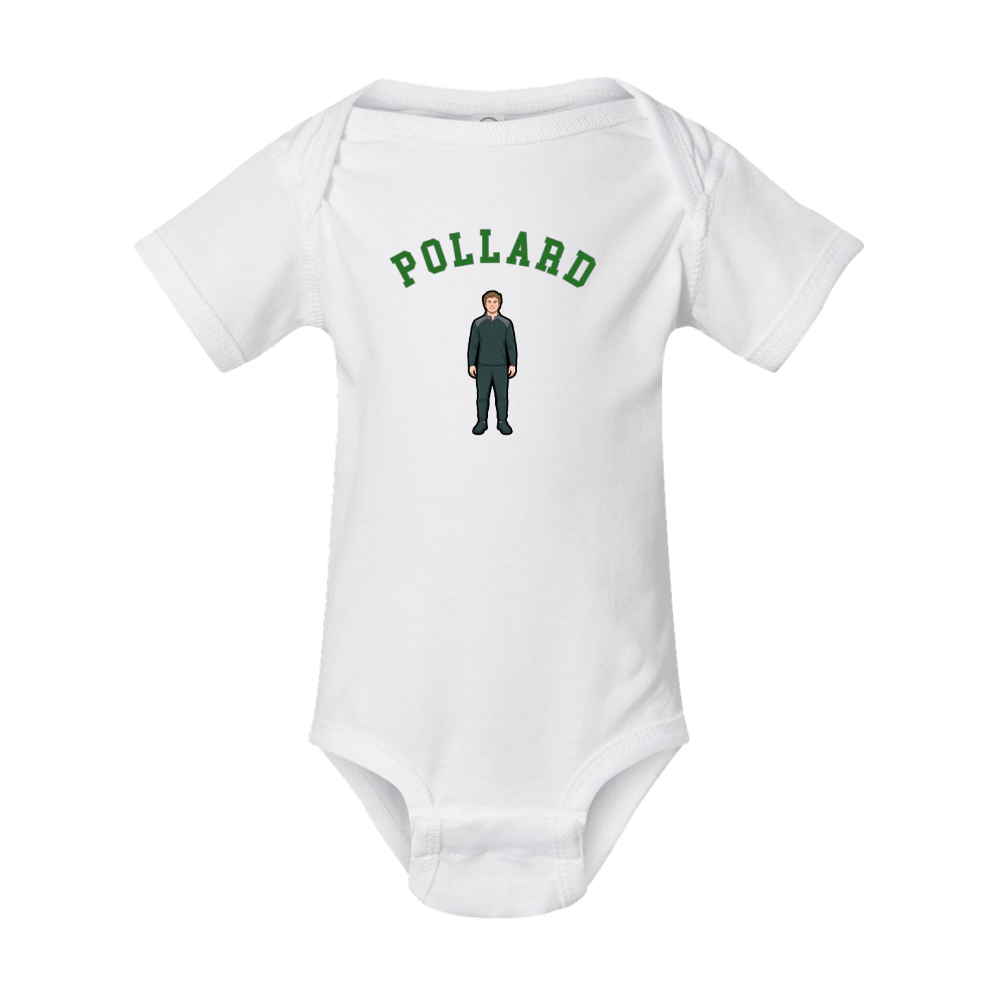 Baby Onesie — Shirsey Arch in White