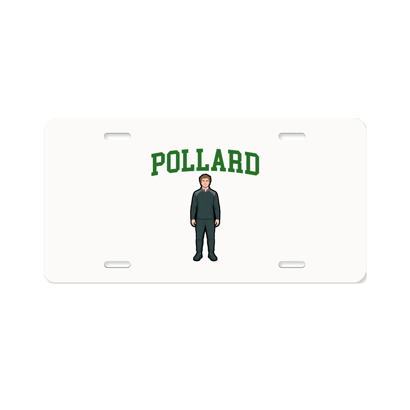 License Plate — Shirsey in Classic