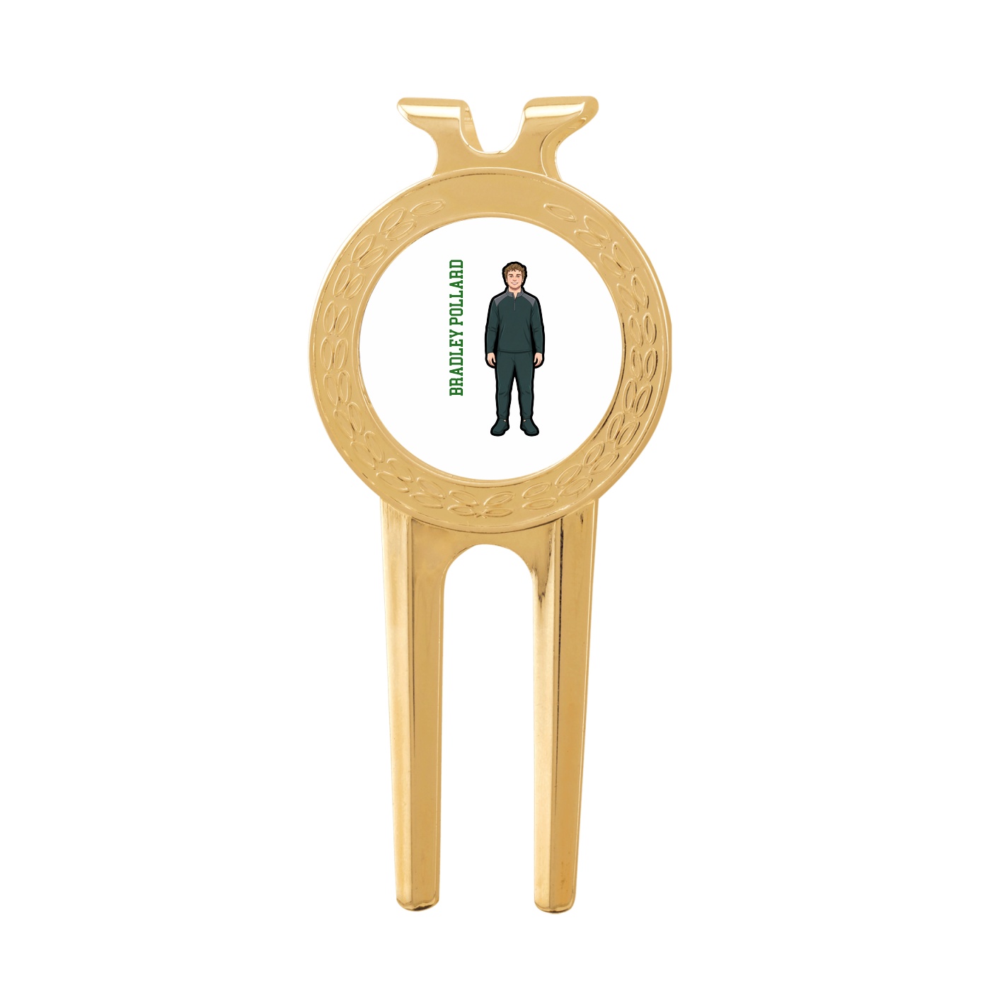 Divot Tool with Ball Marker — Name Vertical in Classic