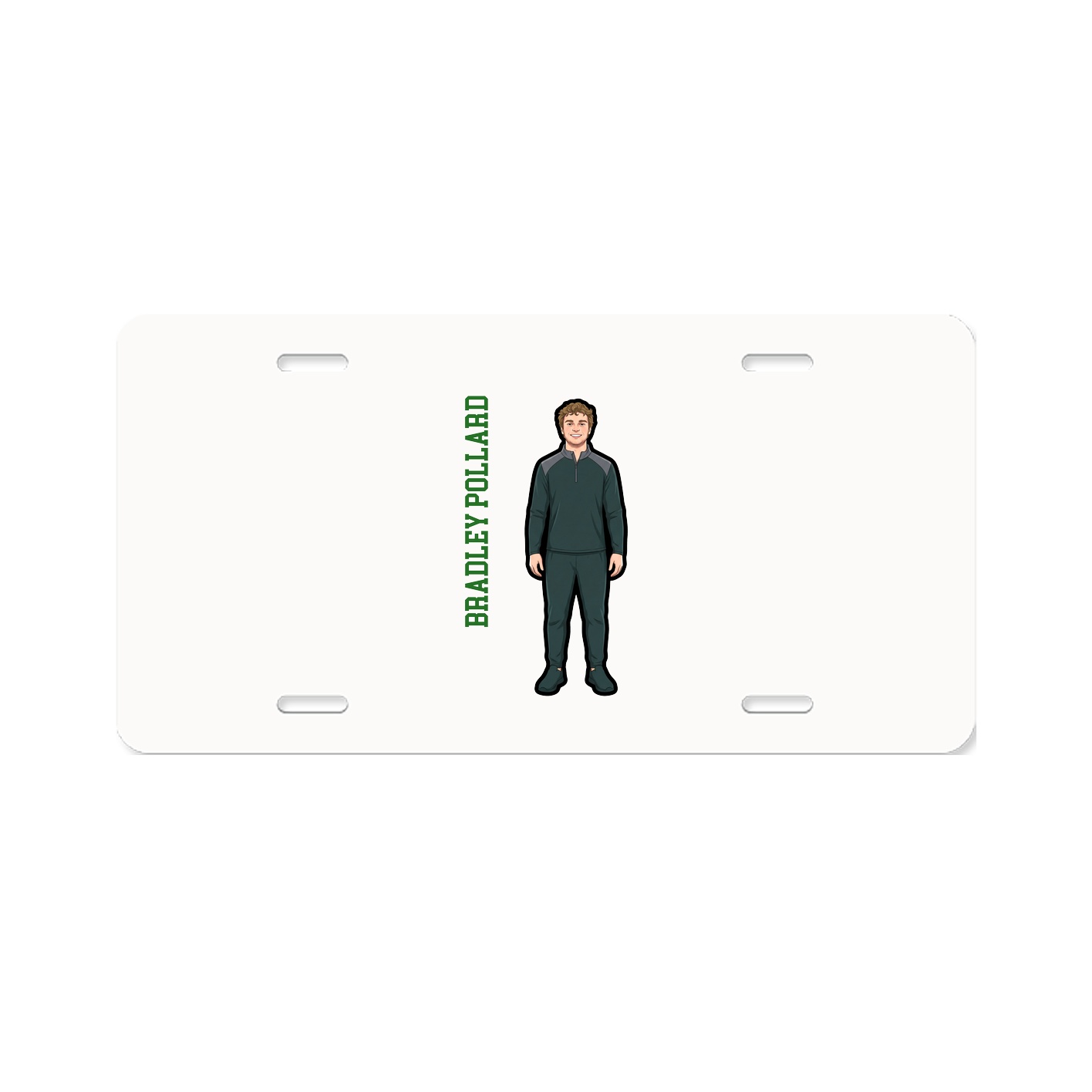 Aluminum License Plate