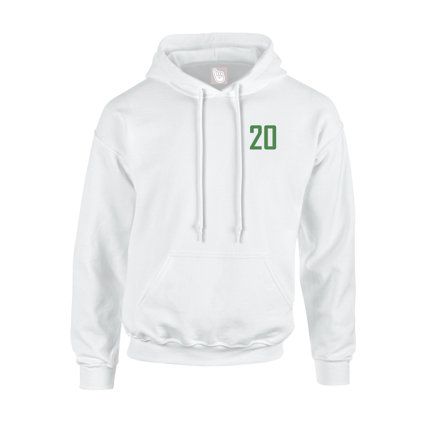 Hoodie — Front Shirsy in White