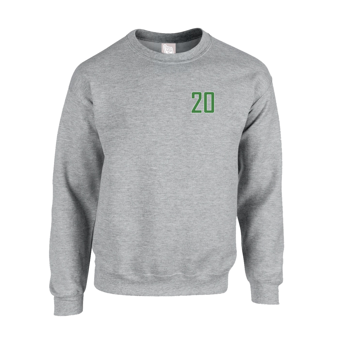 Fleece Crew — Front Shirsy in Grey