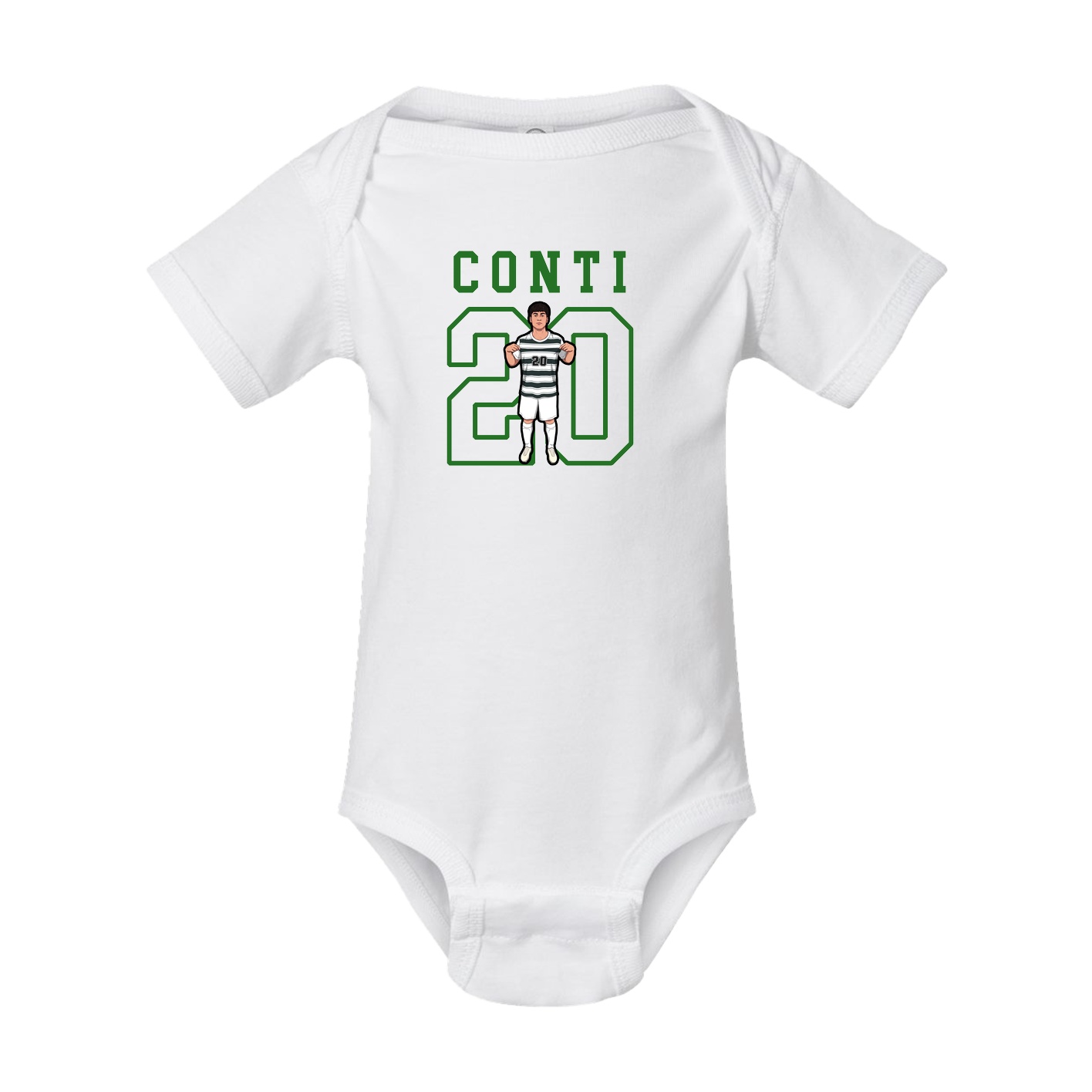 Baby Onesie — Shirsey in White